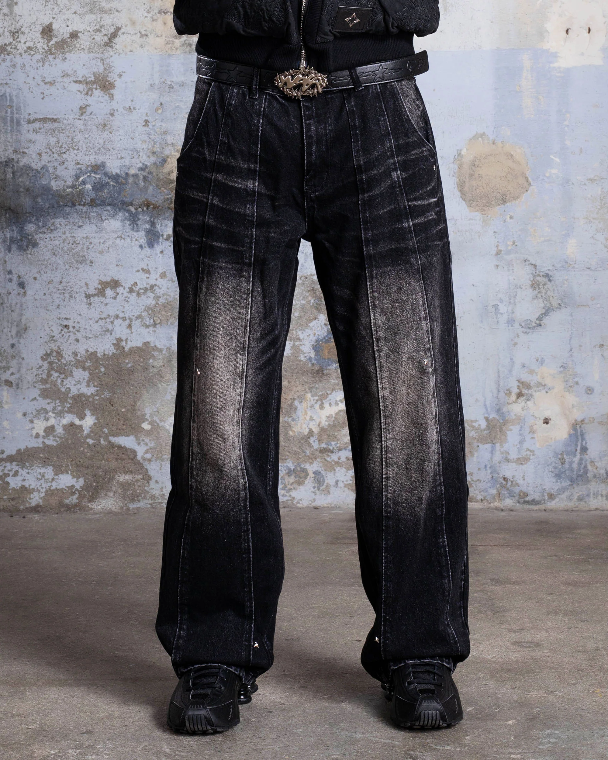 DENIM JEAN "ABYSSAL" - NOIR - Image 4