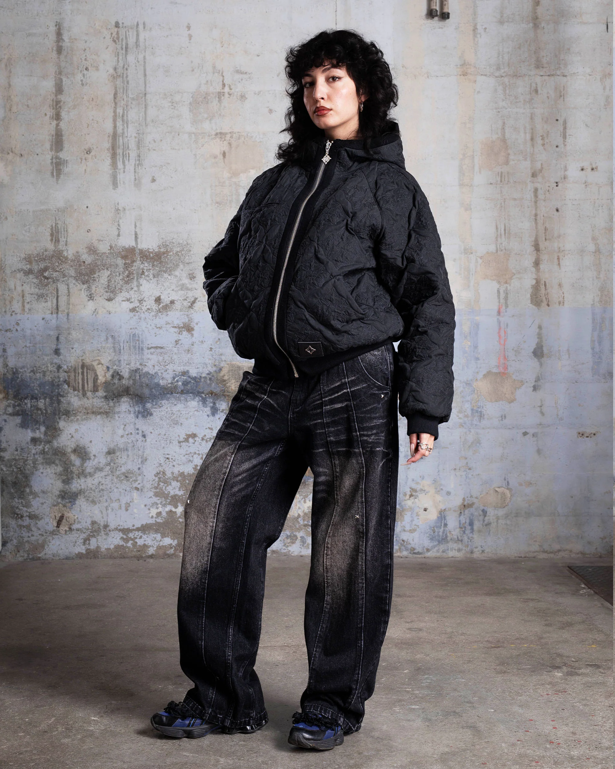 DENIM JEAN "ABYSSAL" - NOIR - Image 5