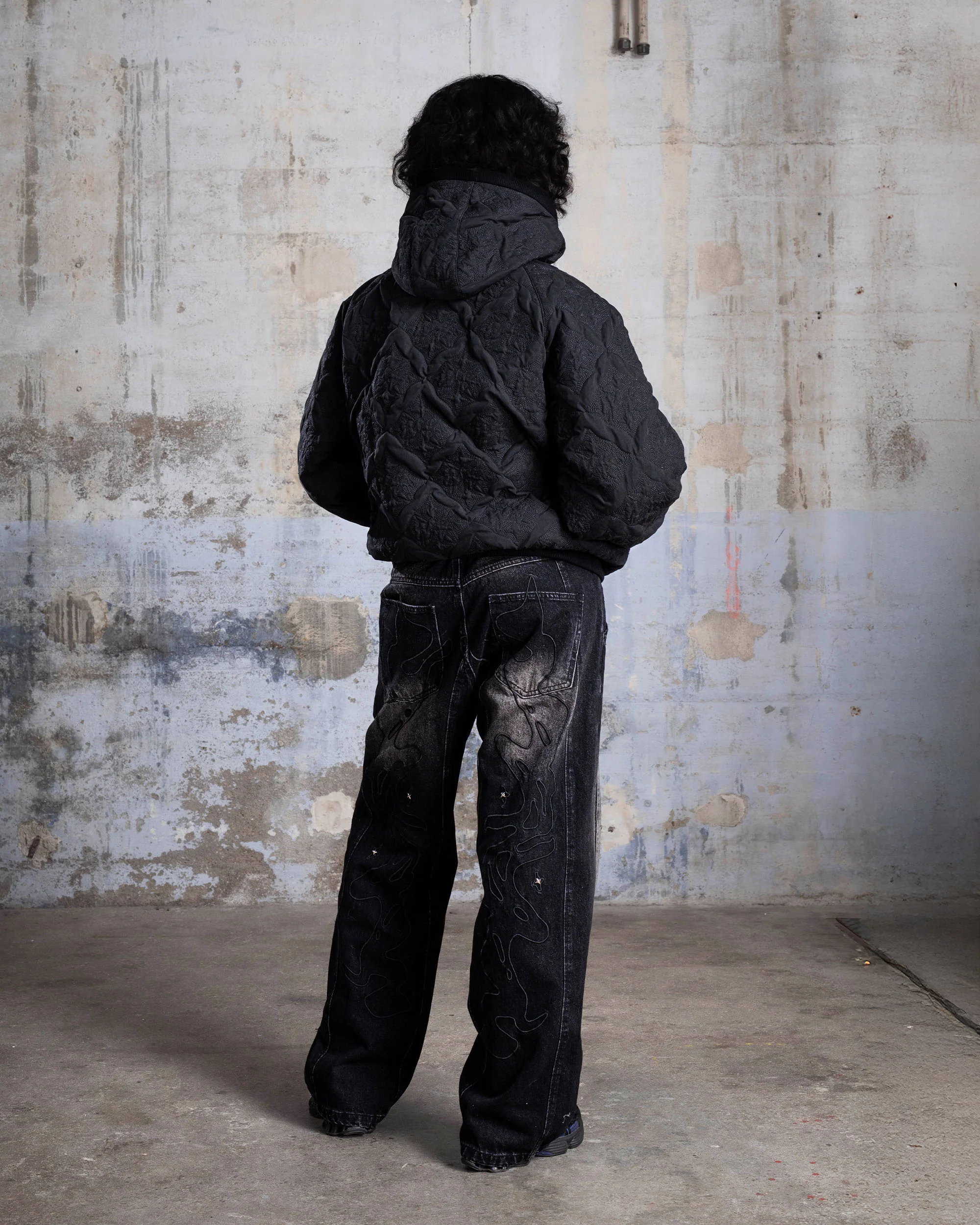 DENIM JEAN "ABYSSAL" - NOIR - Image 6
