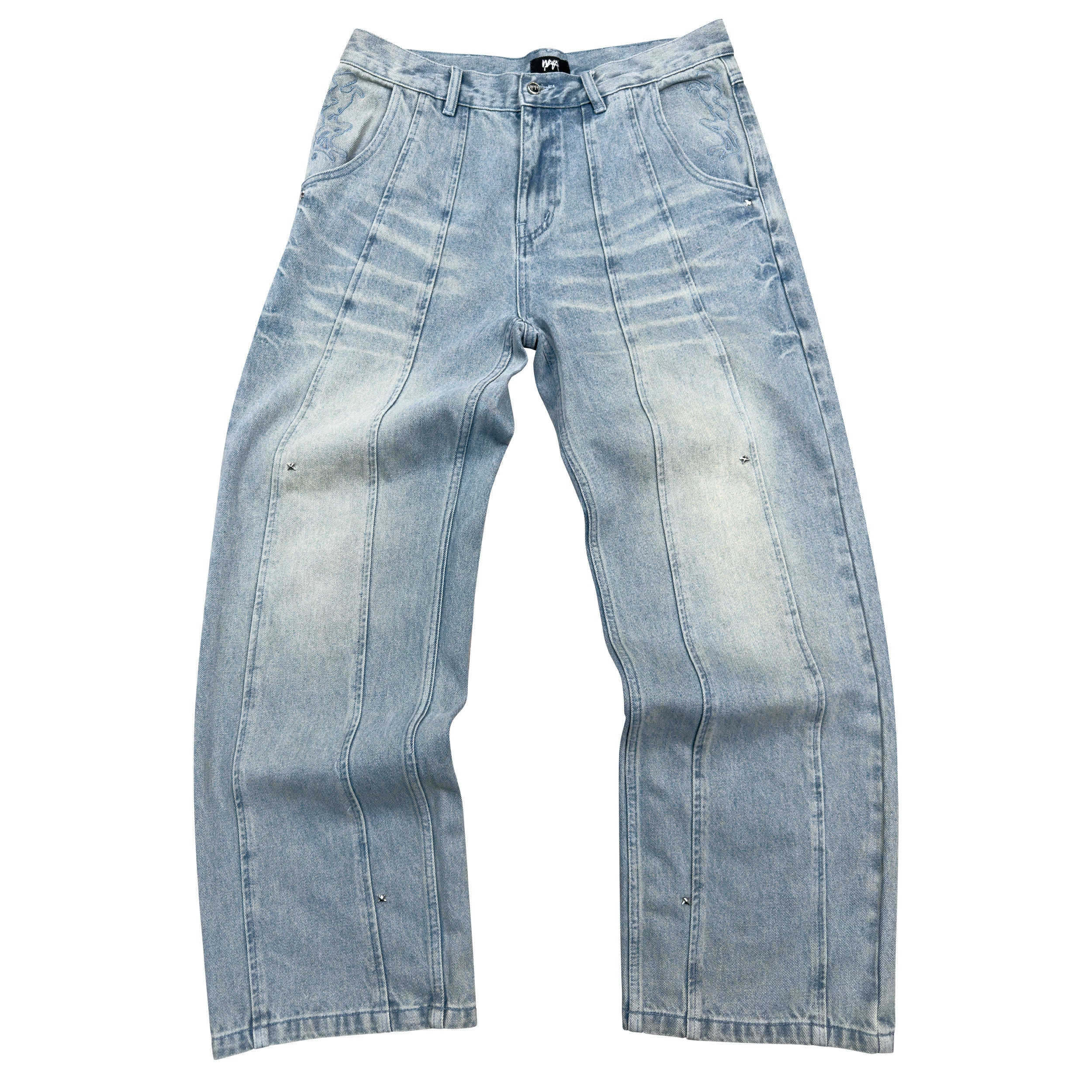 DENIM JEAN "ABYSSAL" - BLEU CLAIR