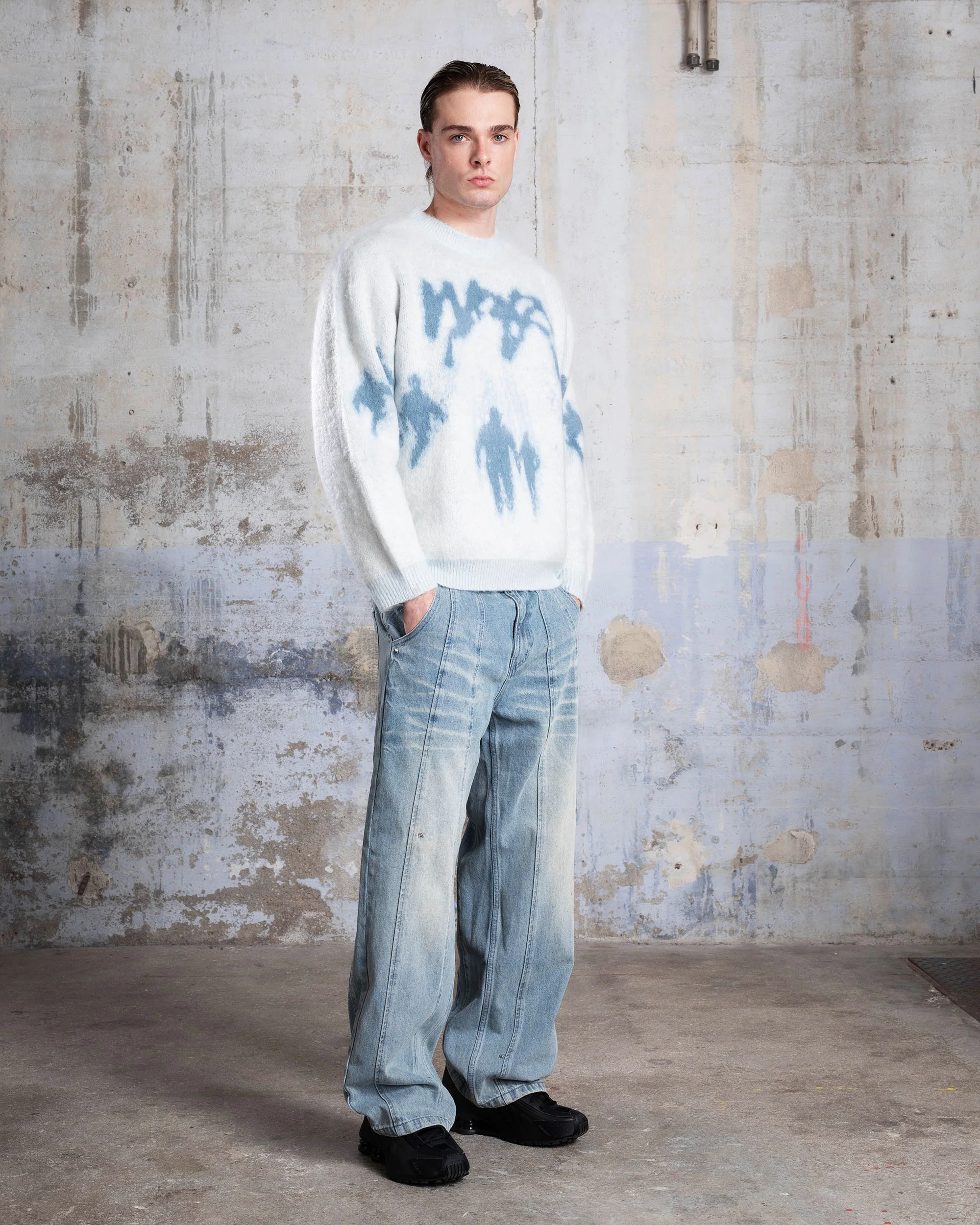 DENIM JEAN "ABYSSAL" - BLEU CLAIR - Image 3