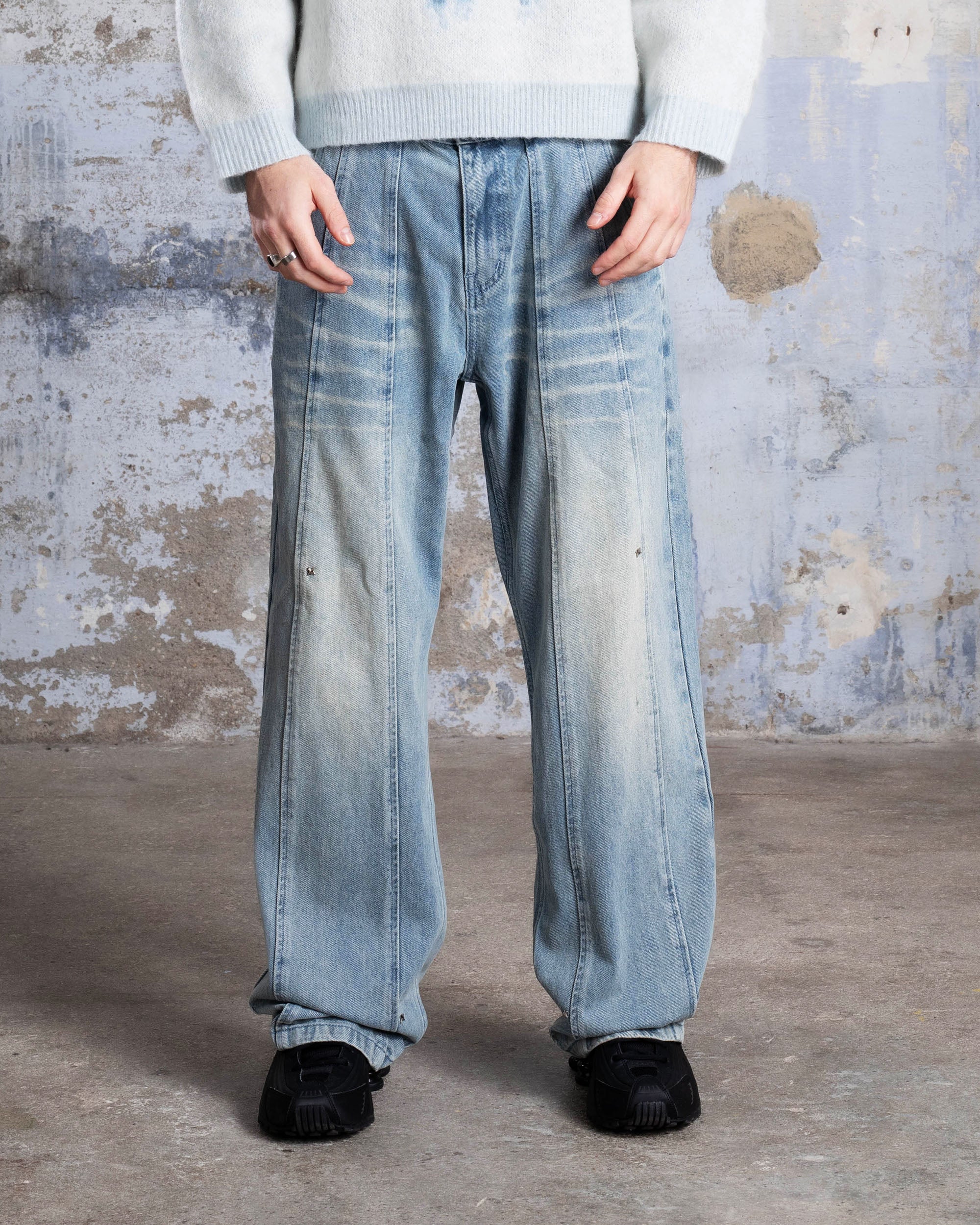 DENIM JEAN "ABYSSAL" - BLEU CLAIR - Image 4