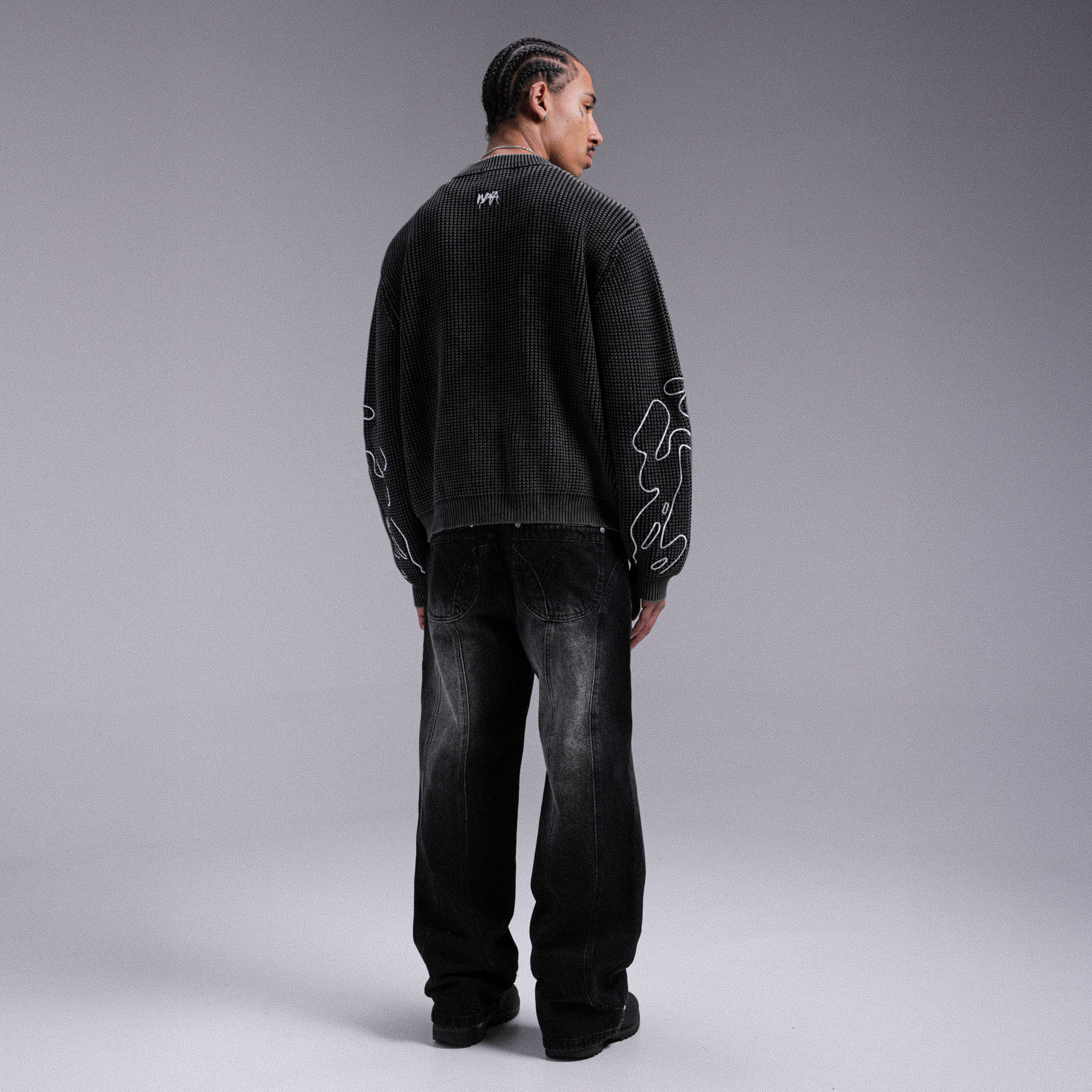 KNIT "ABYSSAL"  - Noir - Image 3