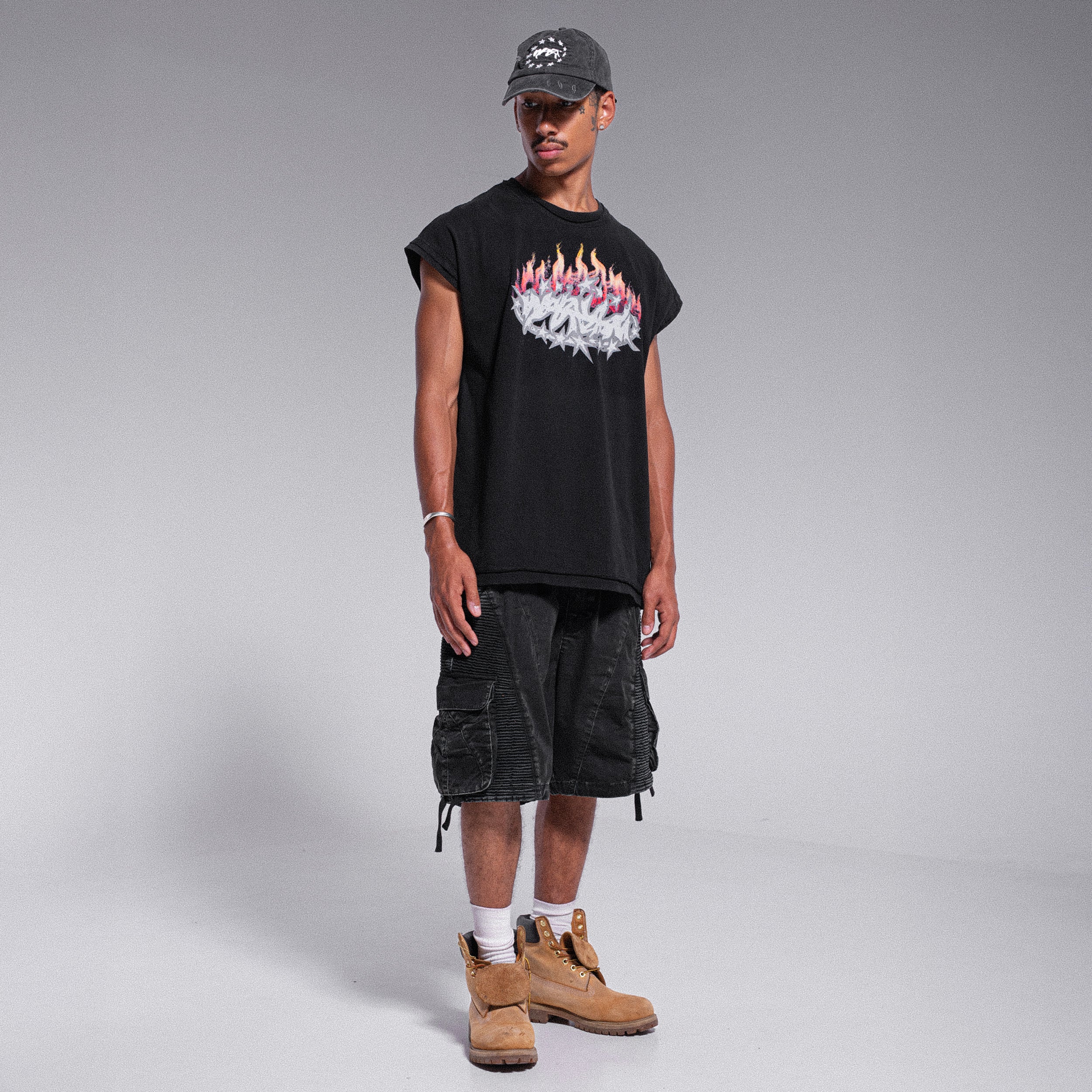 CASQUETTE BASEBALL "FLAG" - NOIR - Image 3
