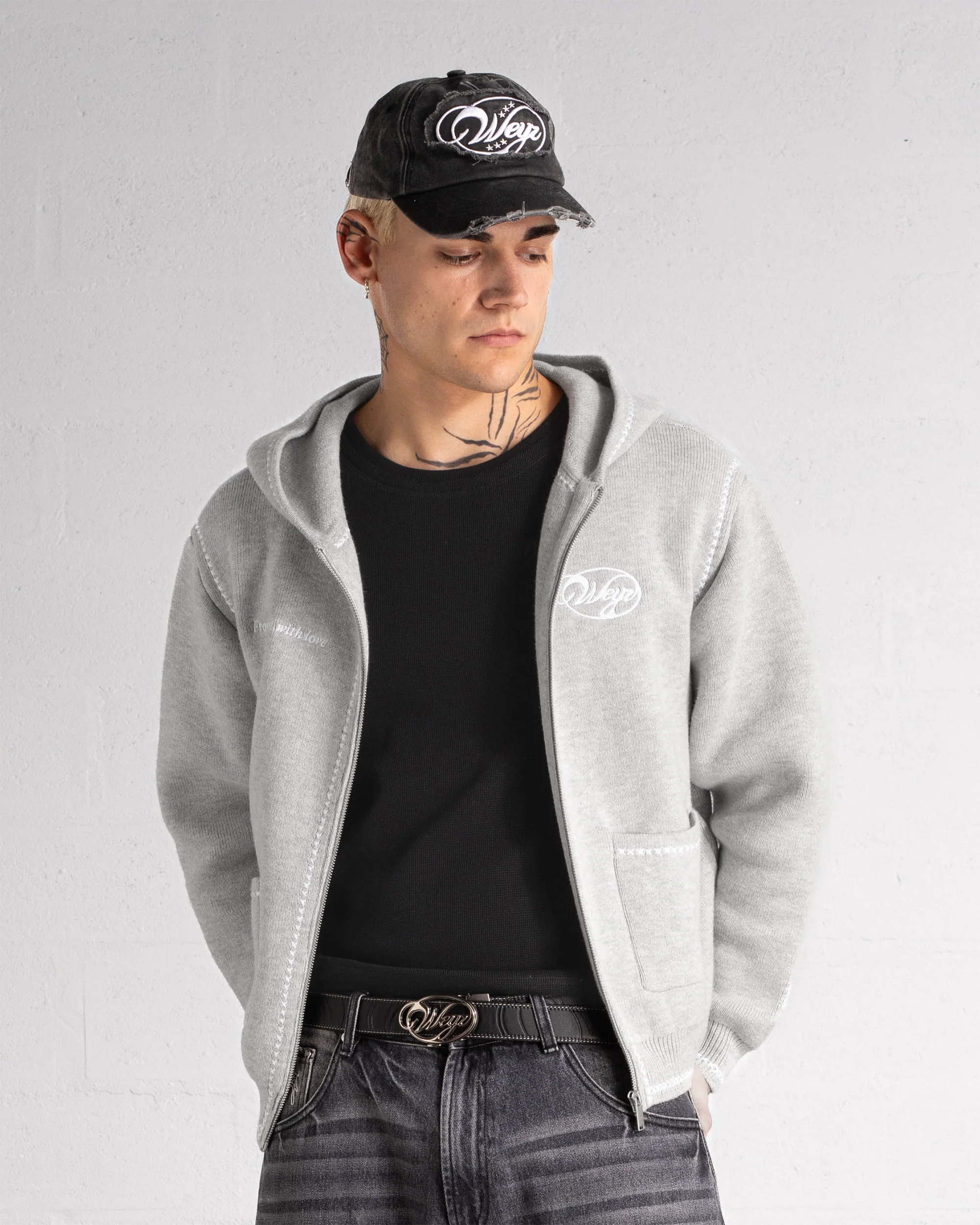 Casquette baseball "HERITAGE" - Noir Vintage - Image 3