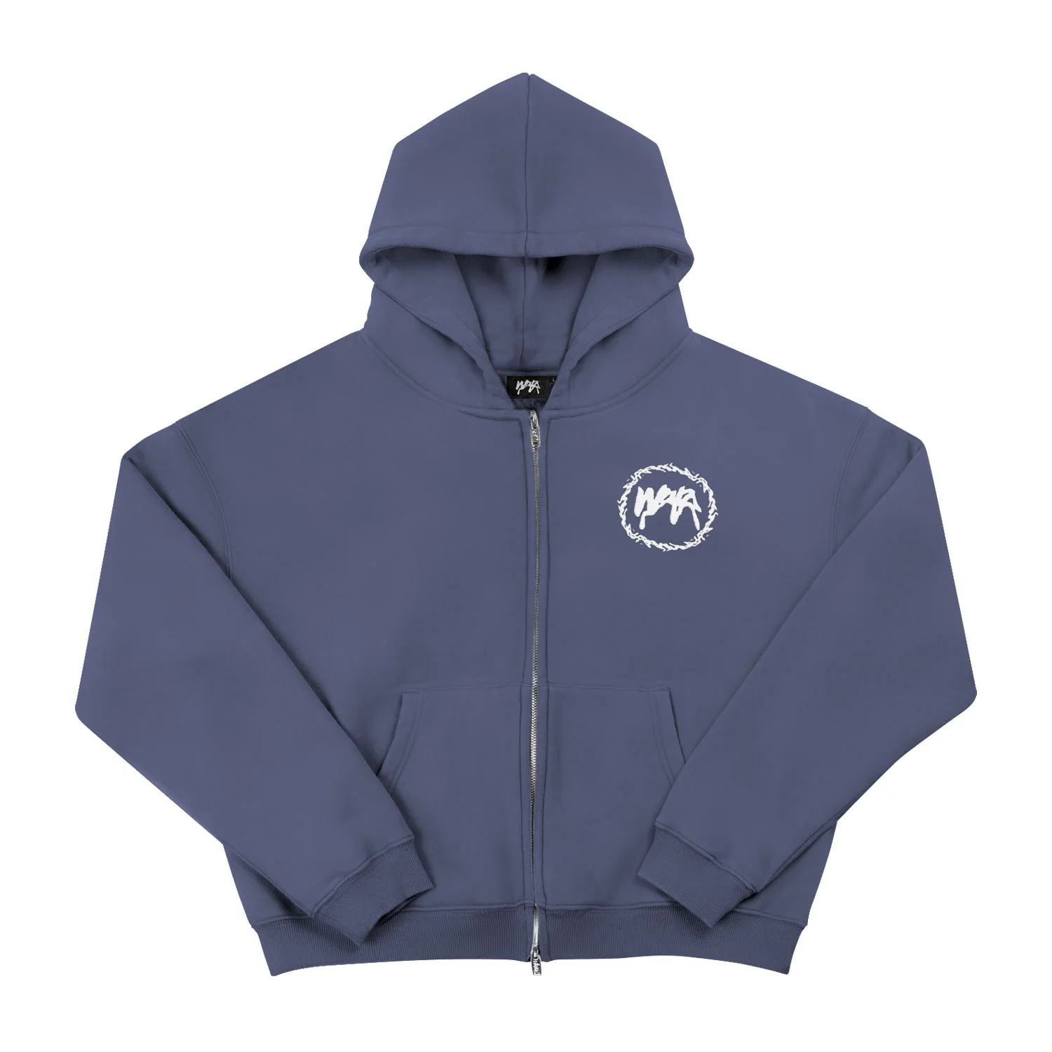 Gilet "CROWN" Double Zip - Bleu fade