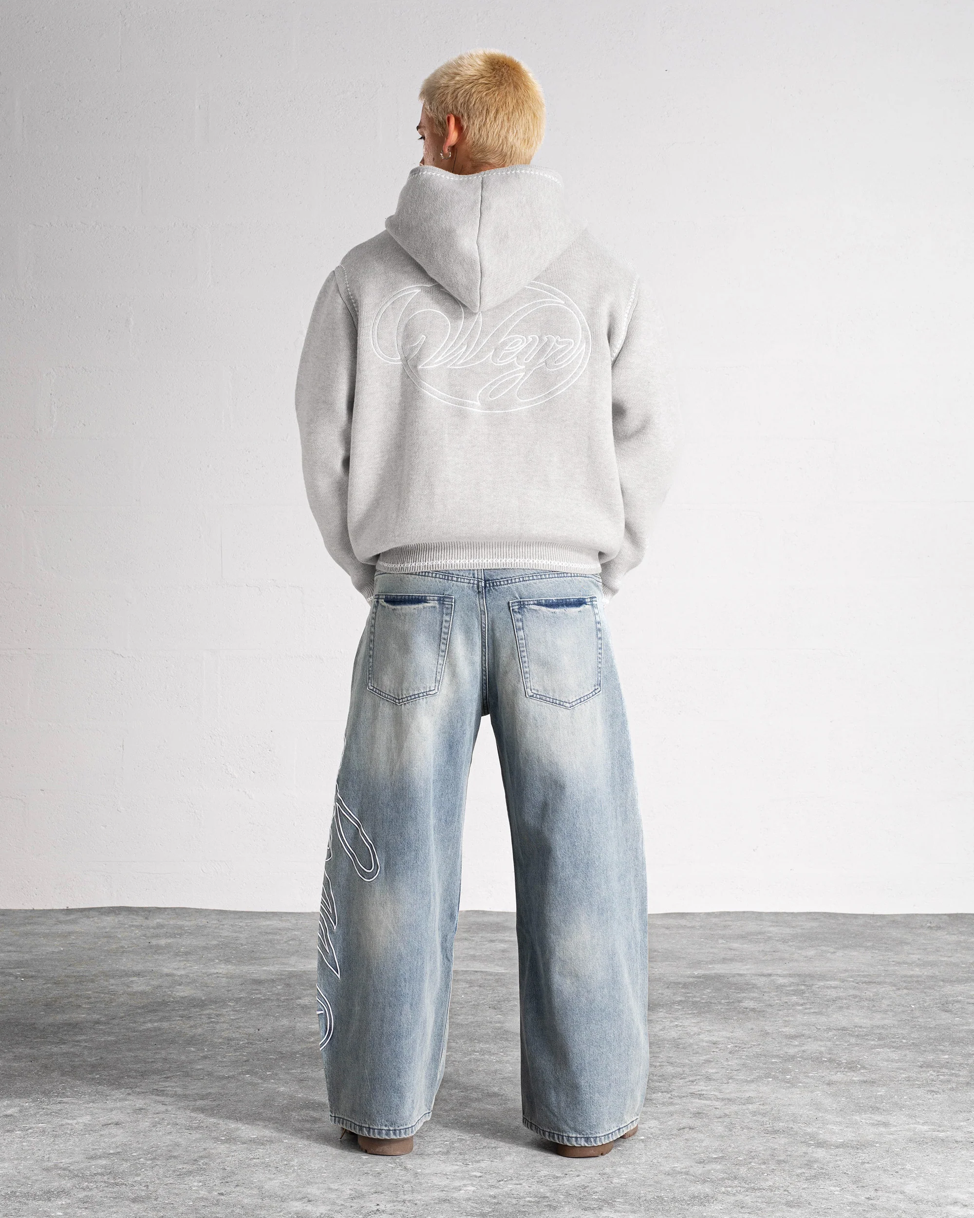 Pantalon Denim "HERITAGE" - Bleu délavé - Image 4