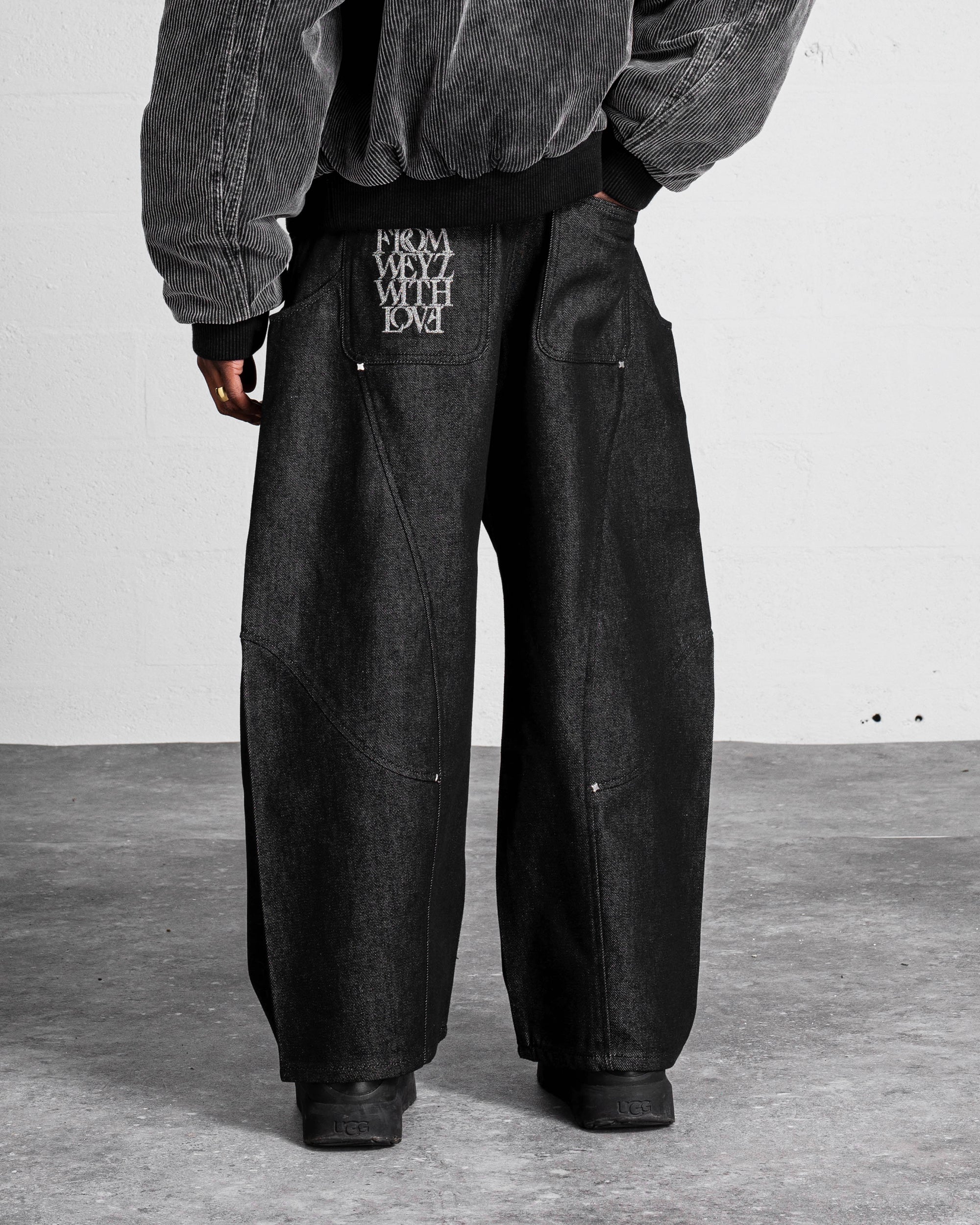 JEAN "RIFT" DENIM BRUT - NOIR - Image 5