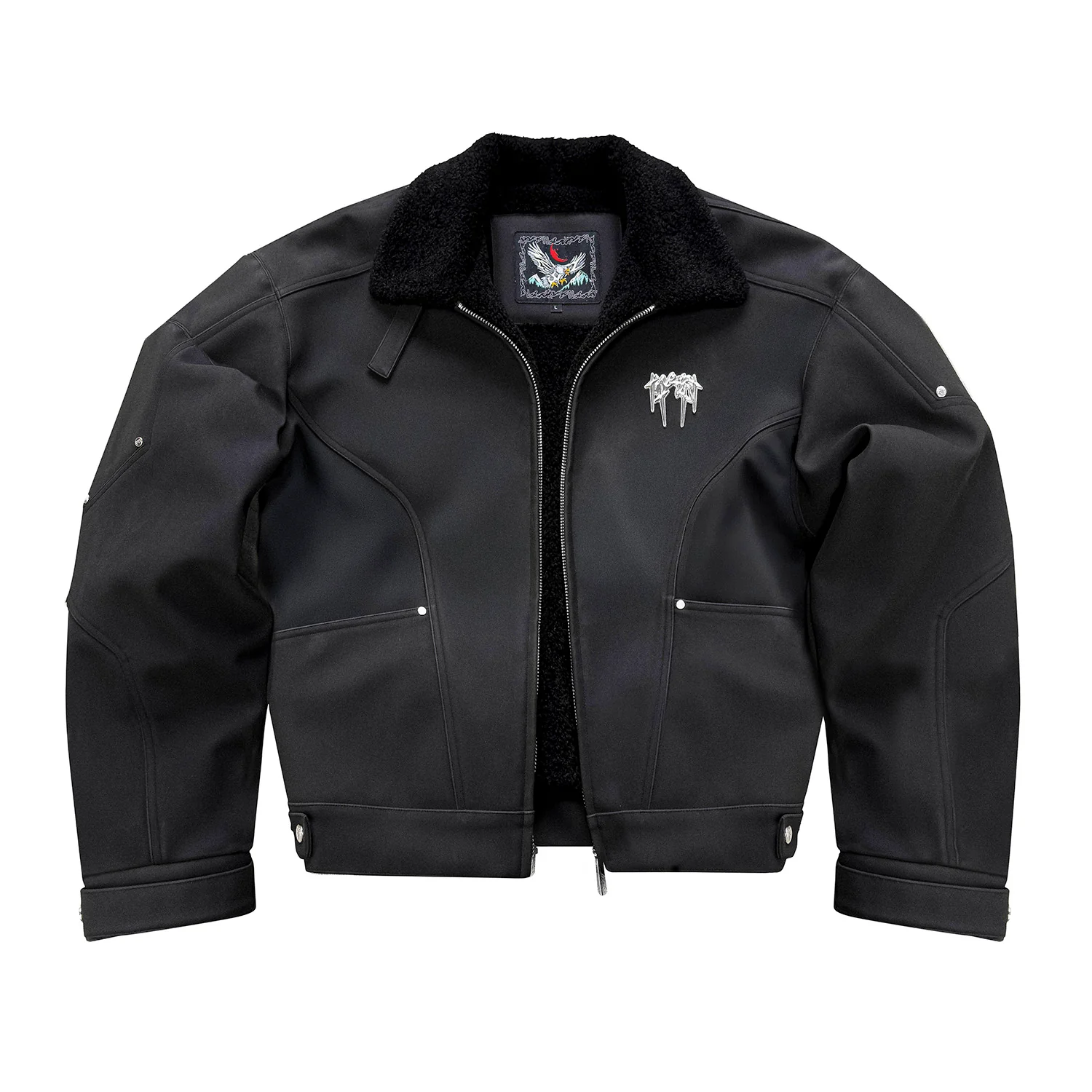 Veste Sherpa Eagle - Noir