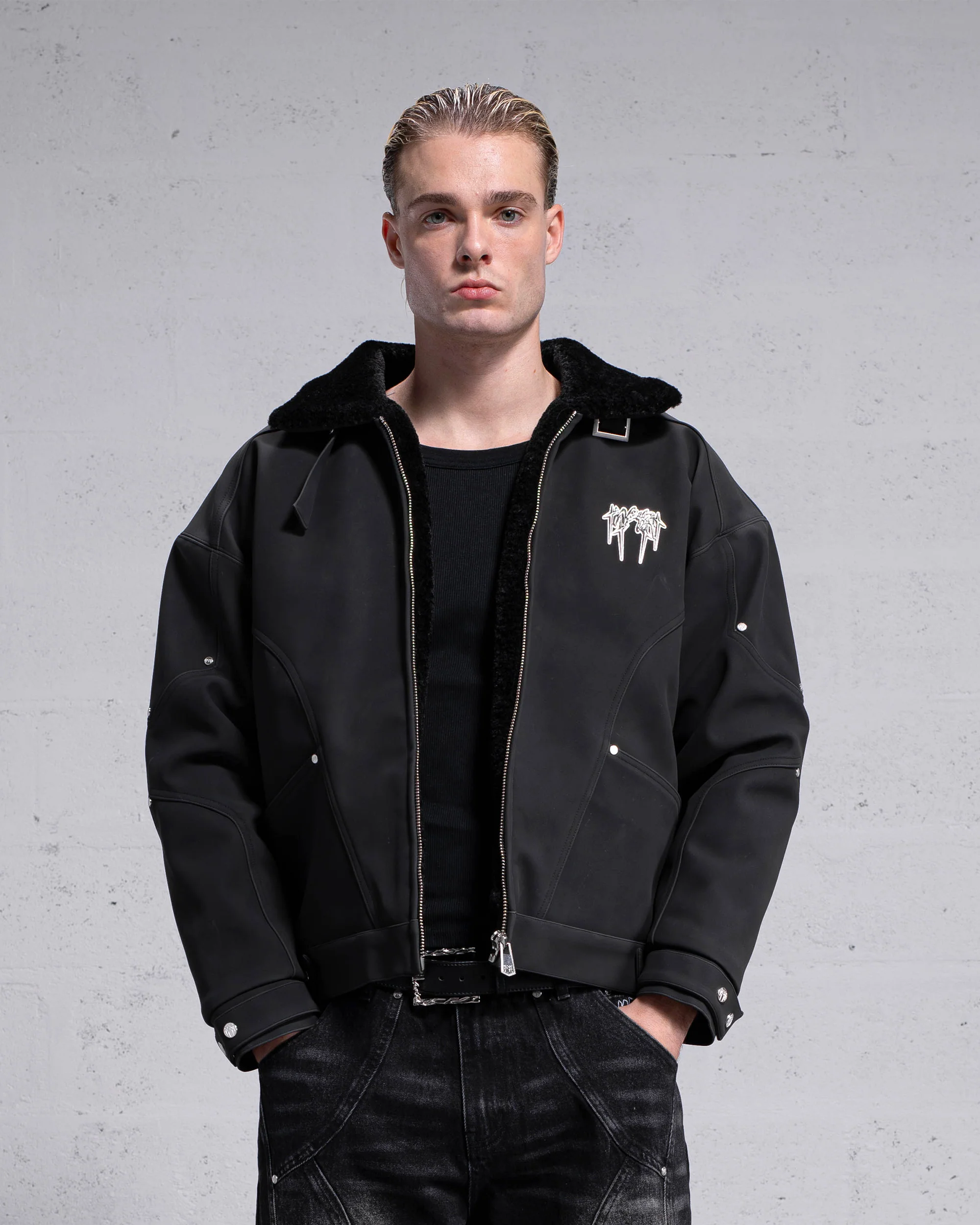 Veste Sherpa Eagle - Noir - Image 2