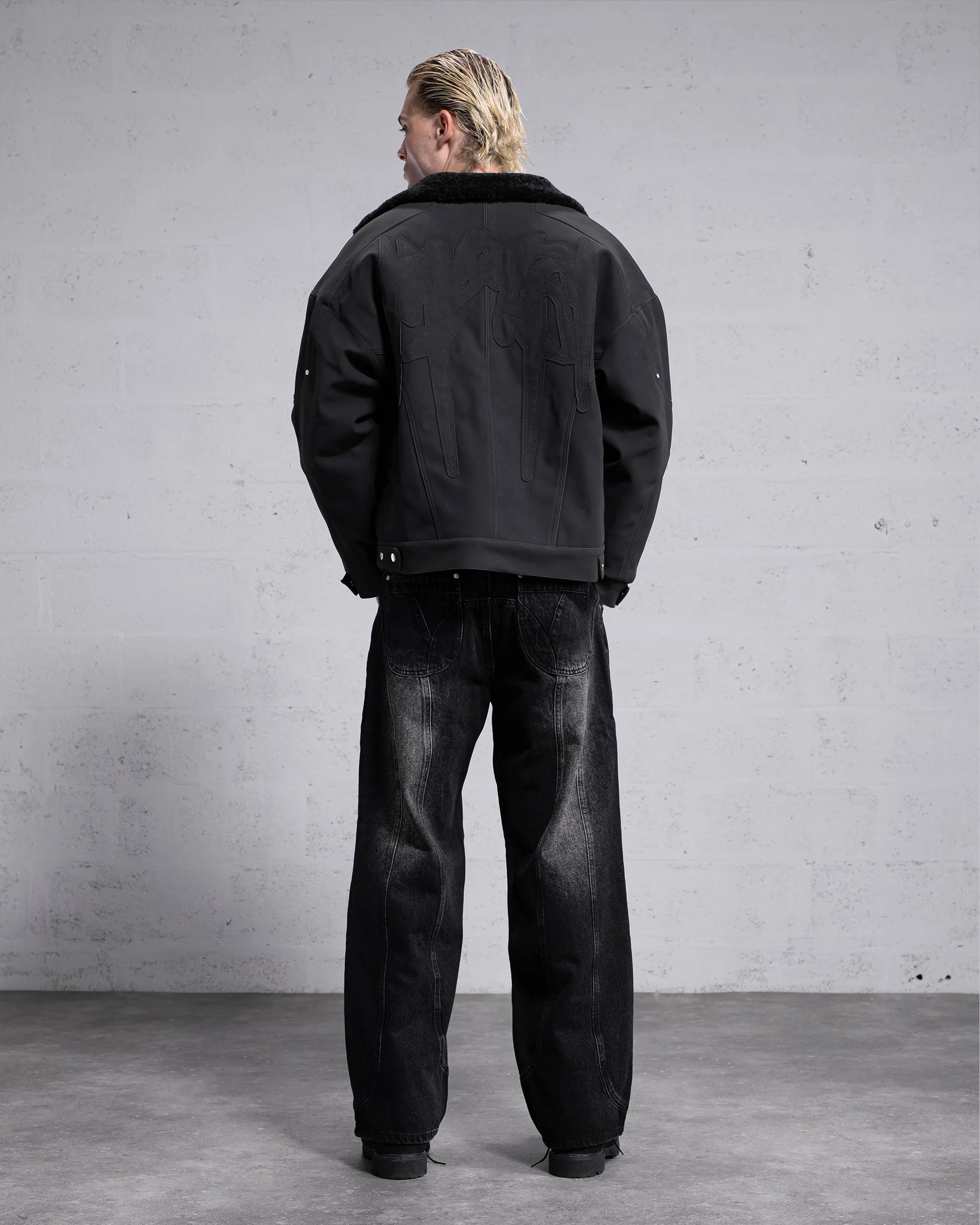 Veste Sherpa Eagle - Noir - Image 4
