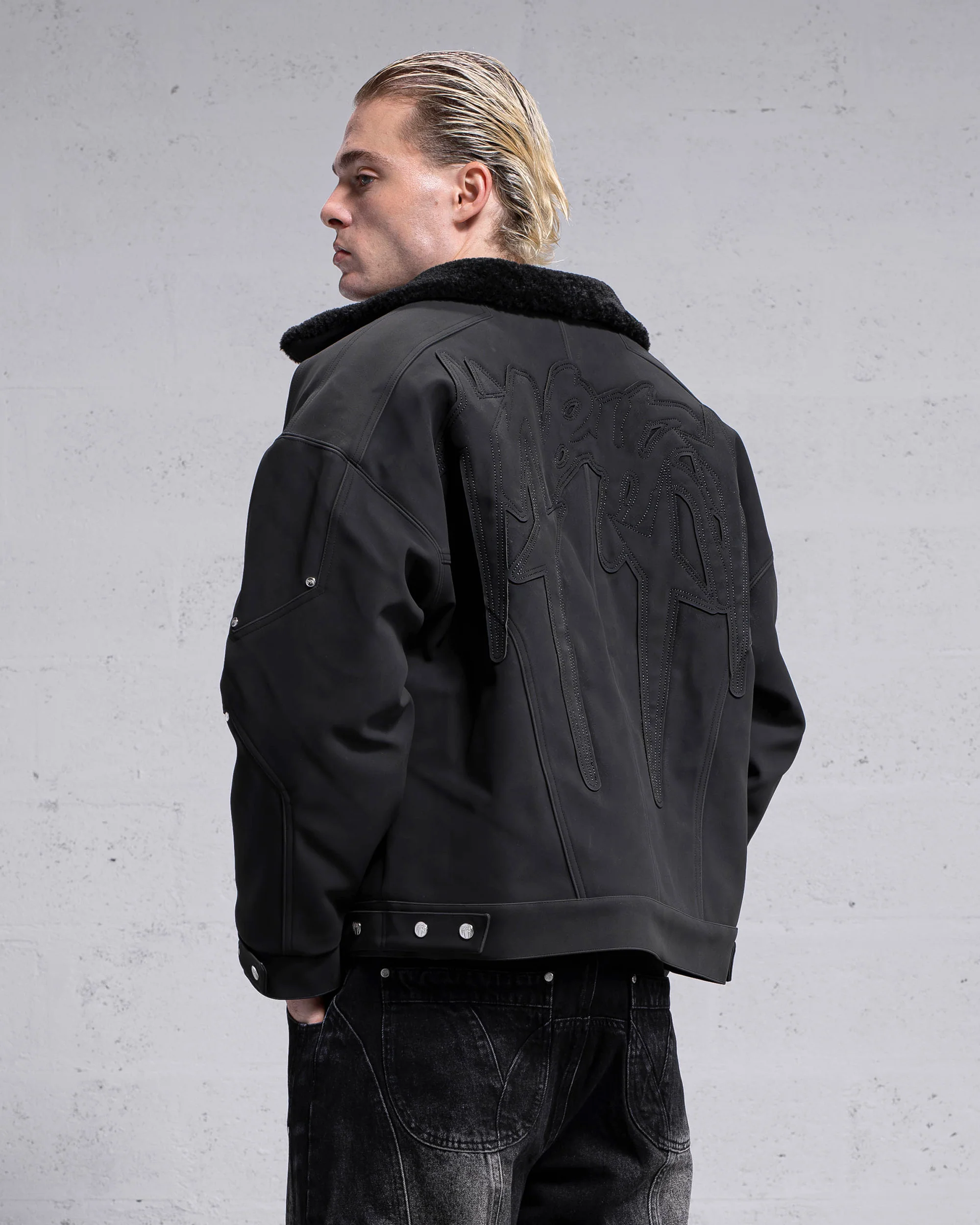 Veste Sherpa Eagle - Noir - Image 7