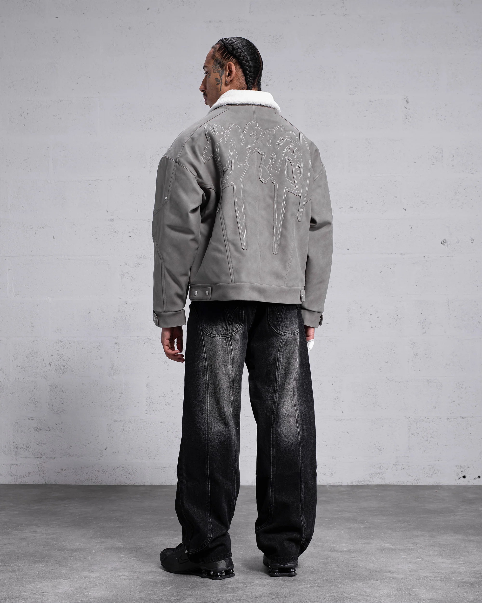 Veste Sherpa Eagle - Gris - Image 4
