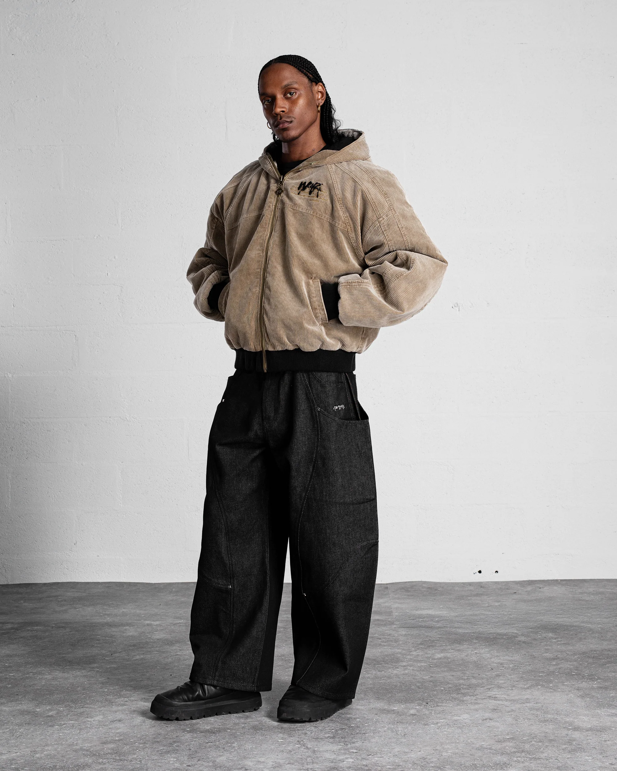 VESTE "FADED" CORDUROY DÉLAVÉ - BEIGE - Image 4