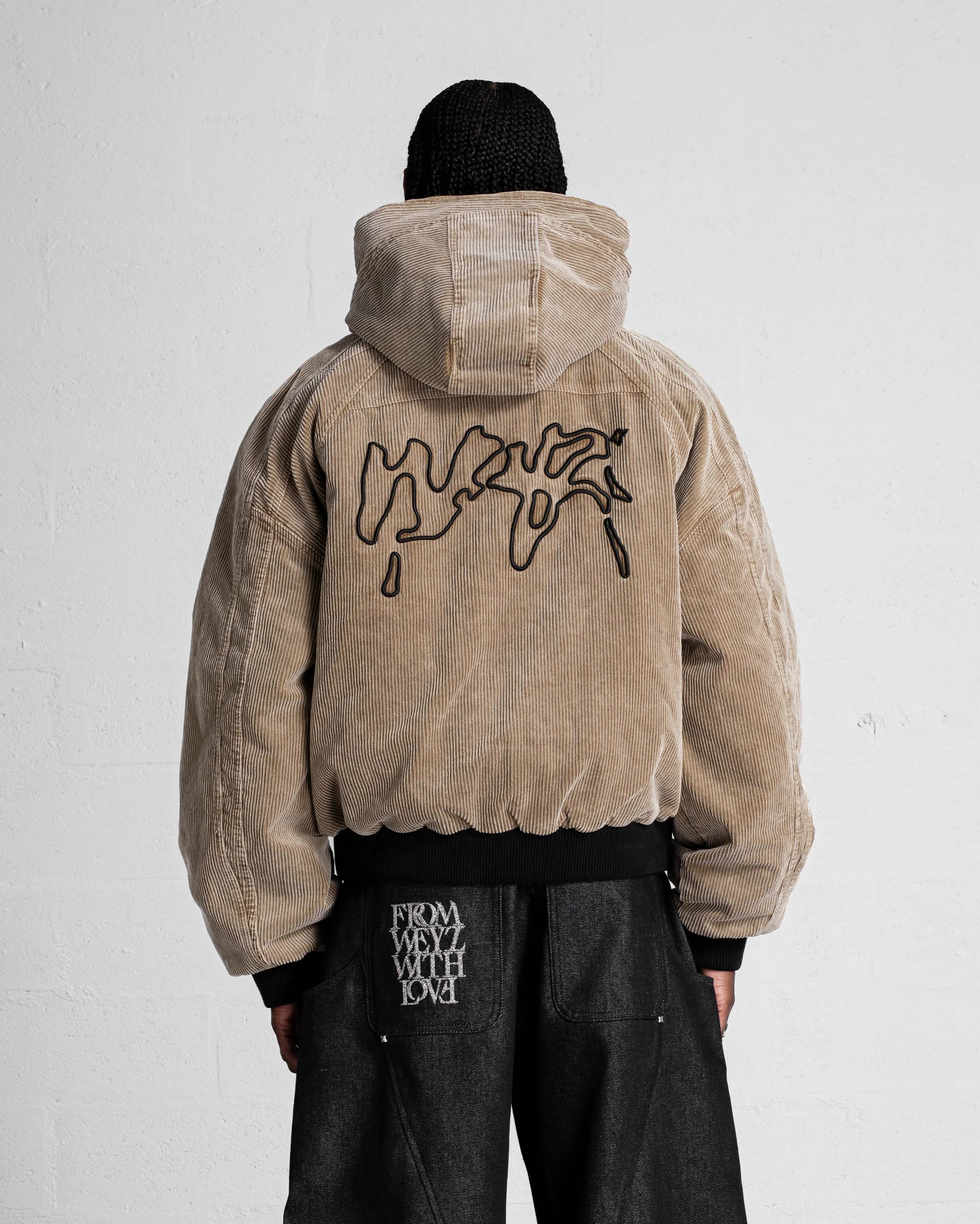 VESTE "FADED" CORDUROY DÉLAVÉ - BEIGE - Image 5