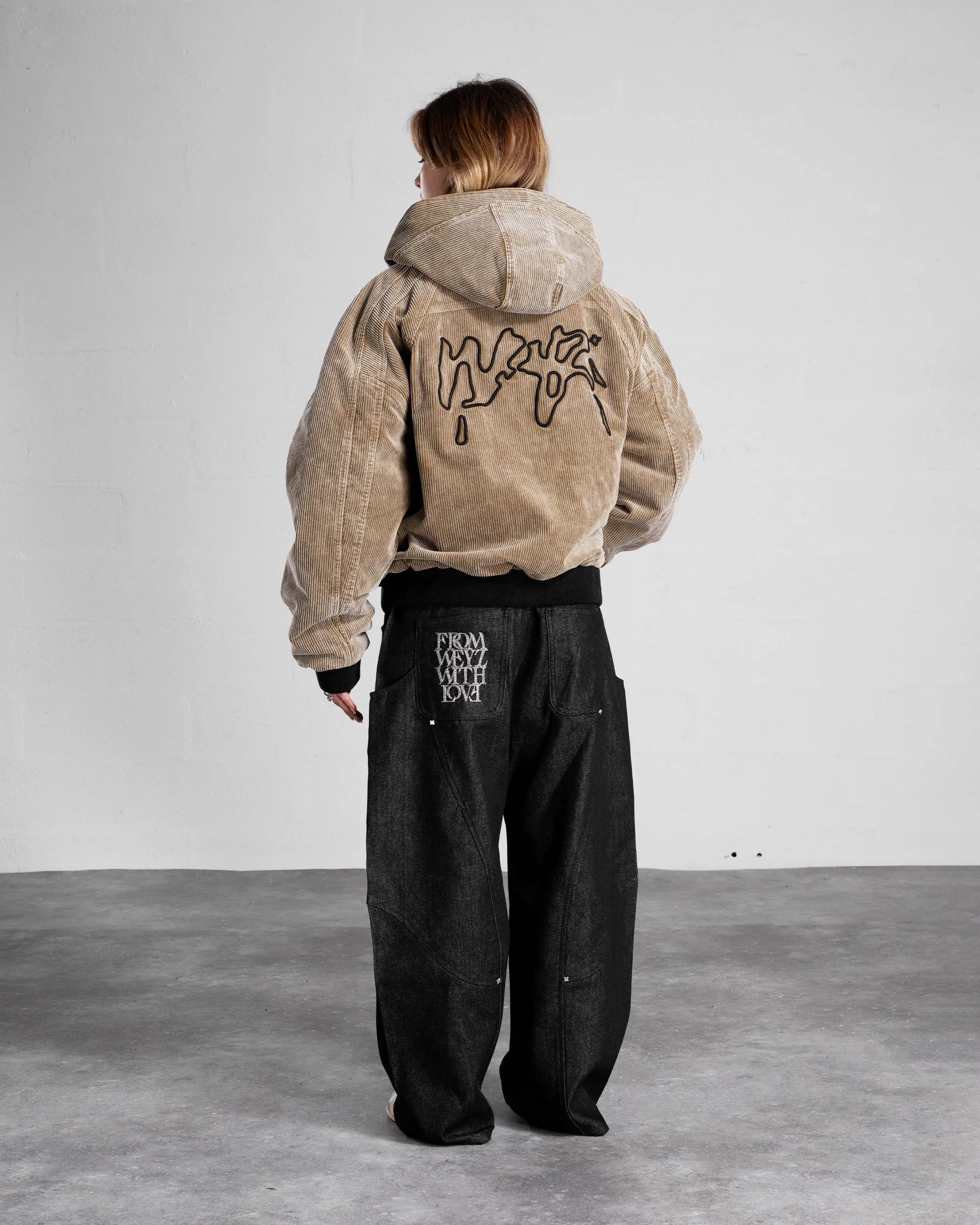 VESTE "FADED" CORDUROY DÉLAVÉ - BEIGE - Image 9
