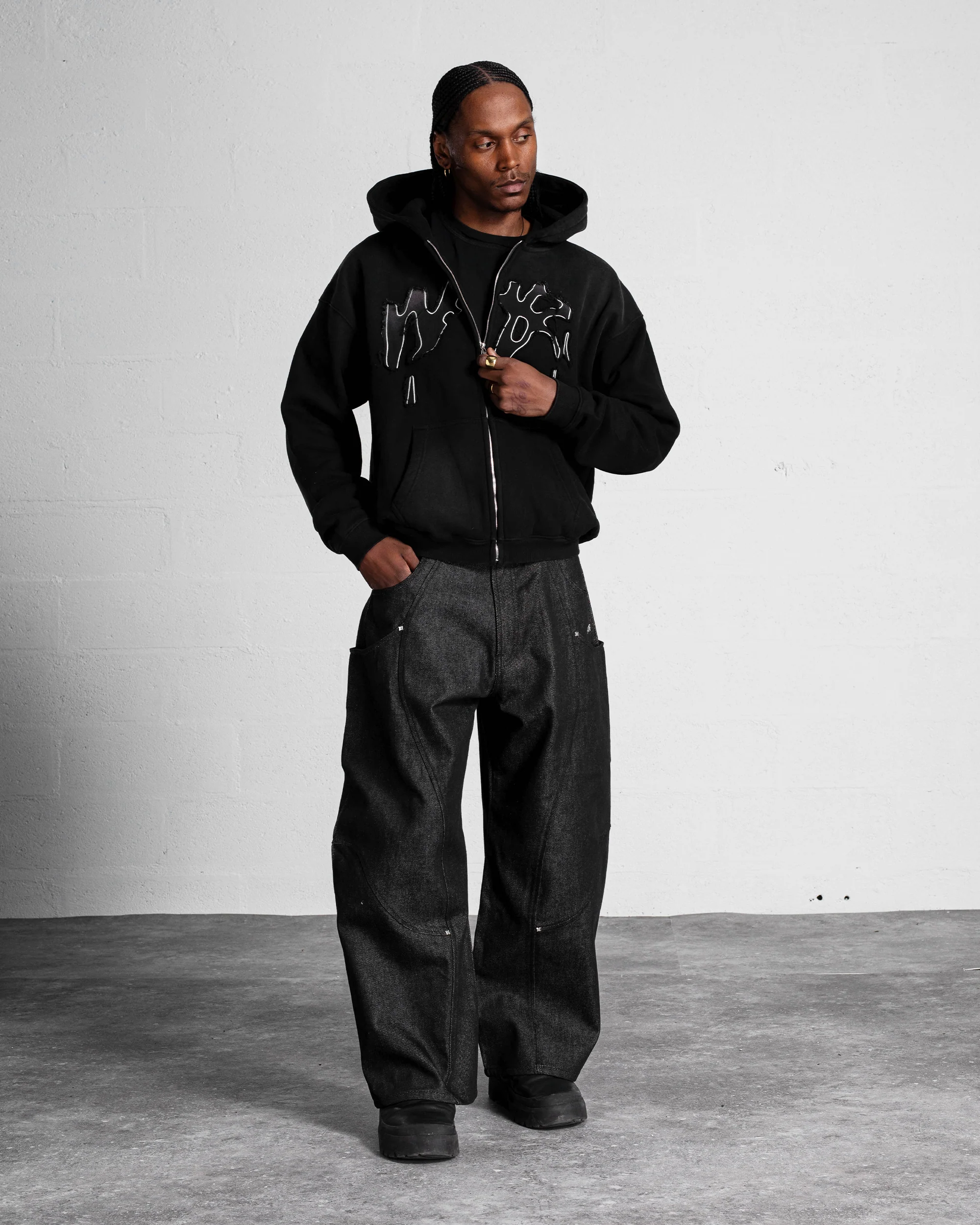 GILET "FADING WEYZ" - NOIR - Image 4