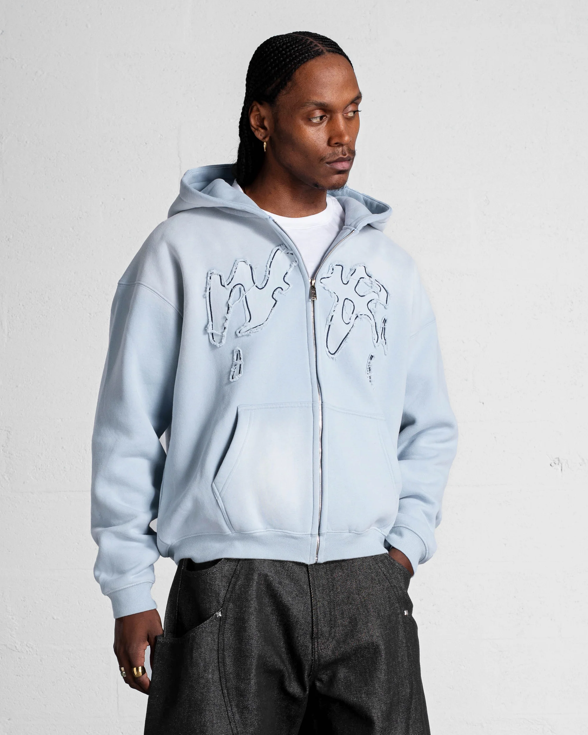 GILET "FADING WEYZ" - BLEU CLAIR - Image 3