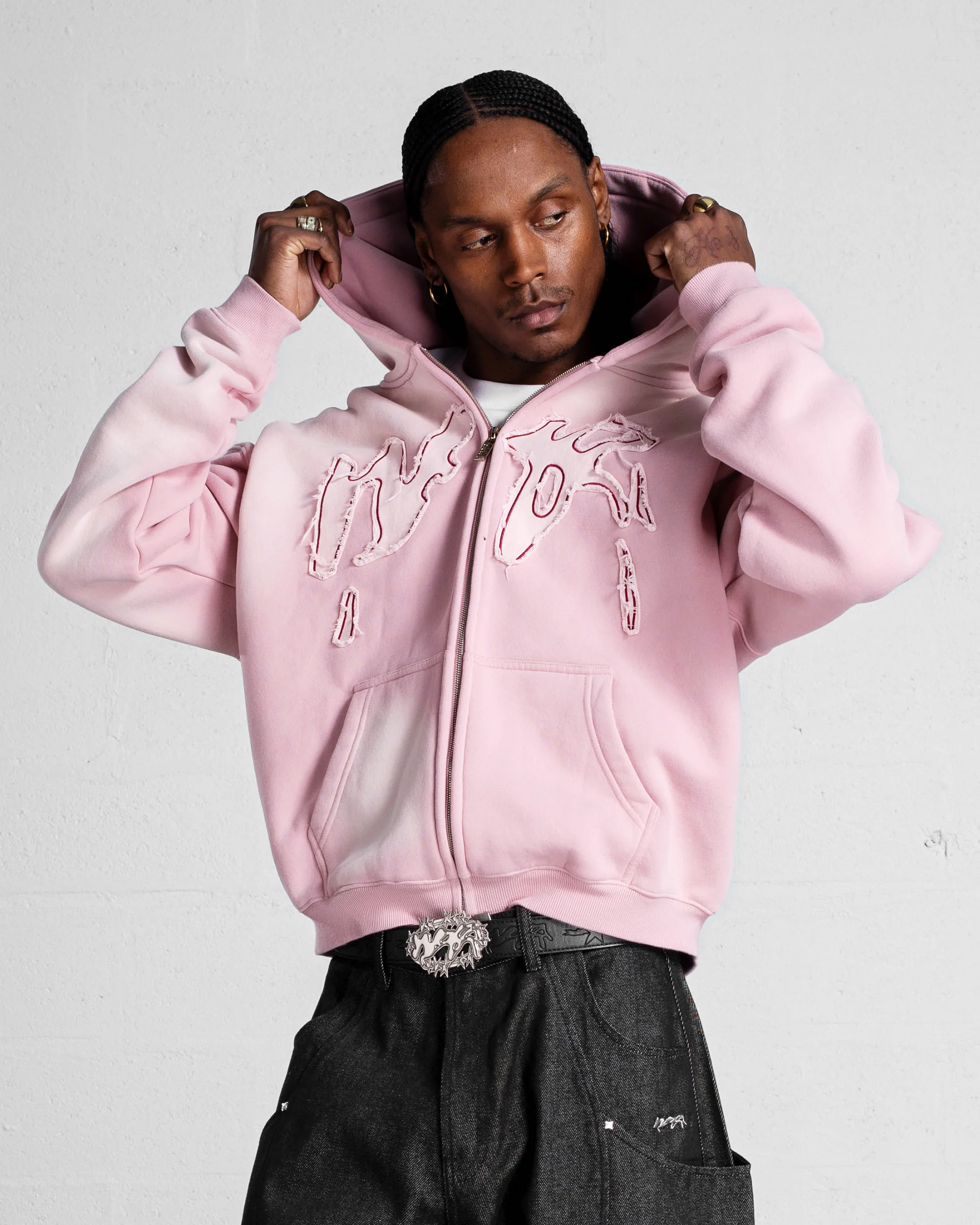 GILET "FADING WEYZ" - ROSE - Image 3