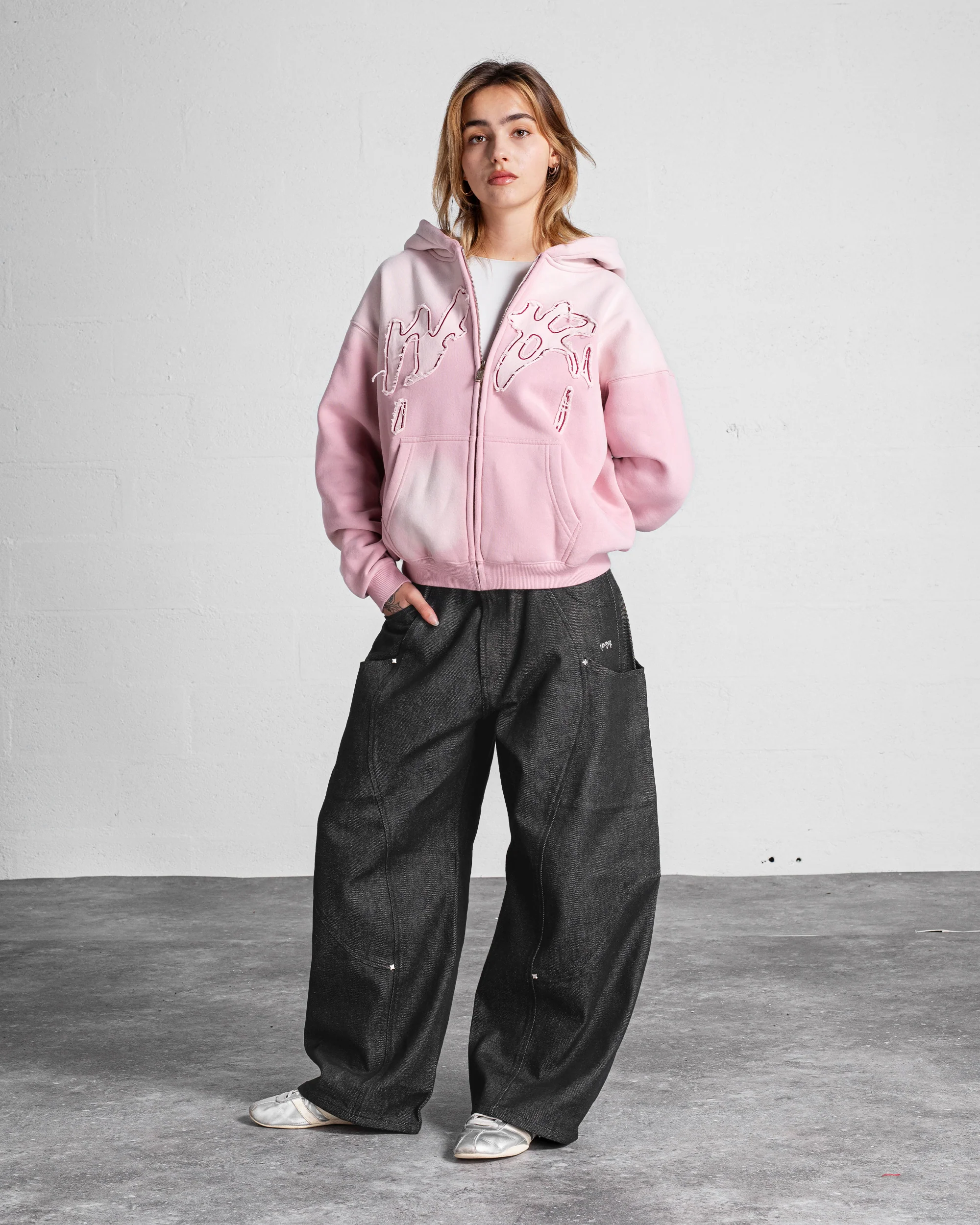 GILET "FADING WEYZ" - ROSE - Image 5