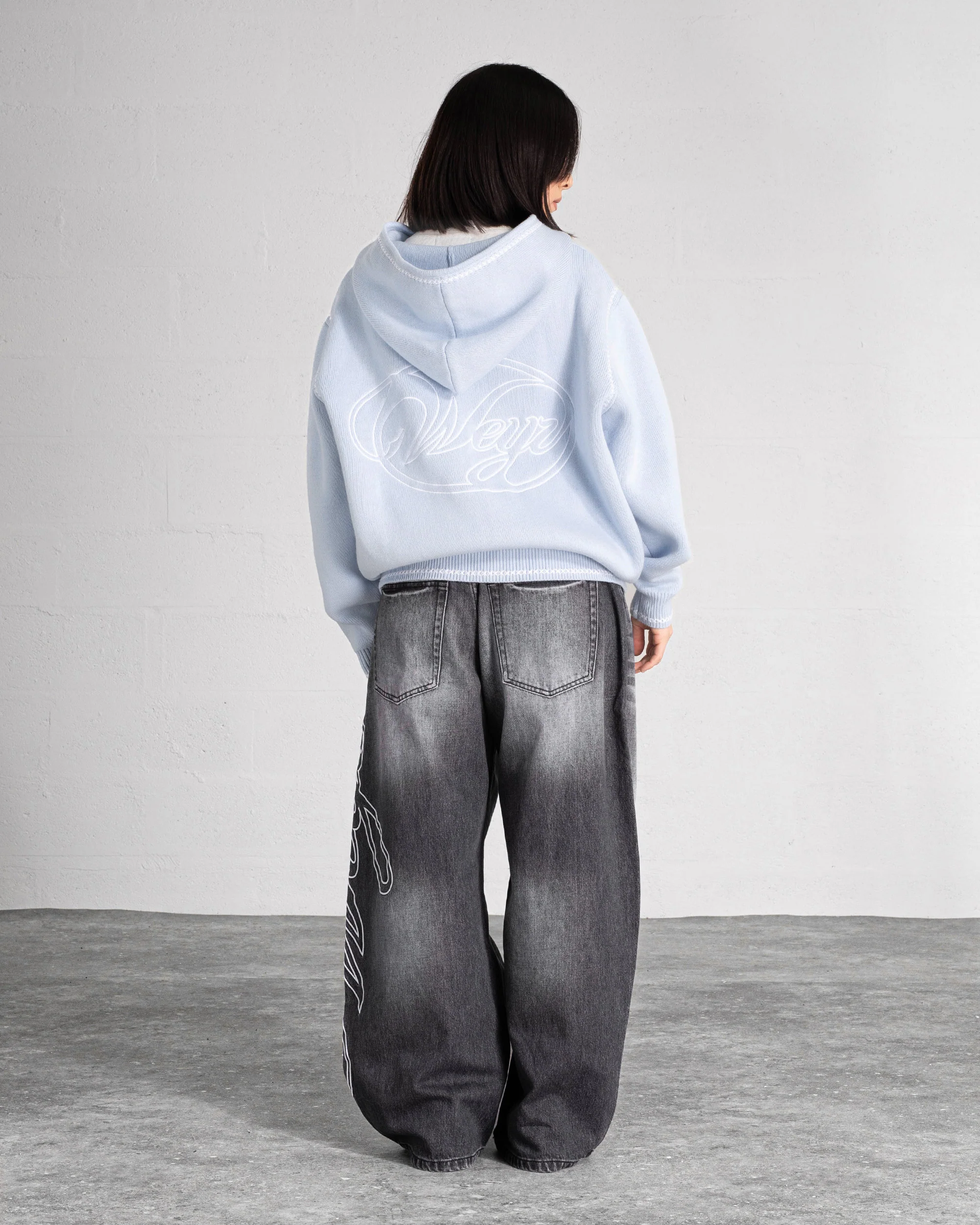 Gilet knit “GRACE” - Bleu Clair - Image 8
