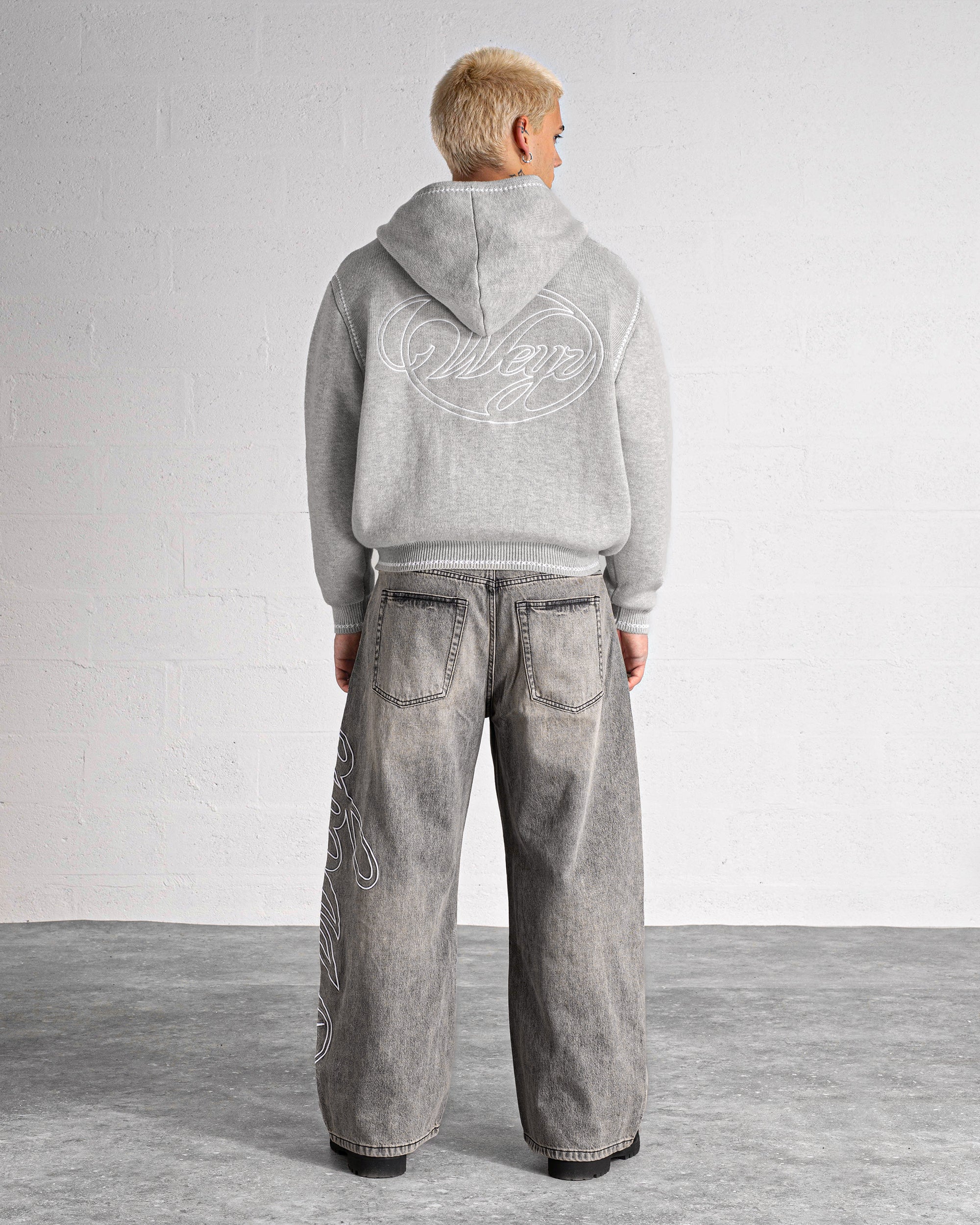 Gilet knit “GRACE” - Gris Chiné - Image 5