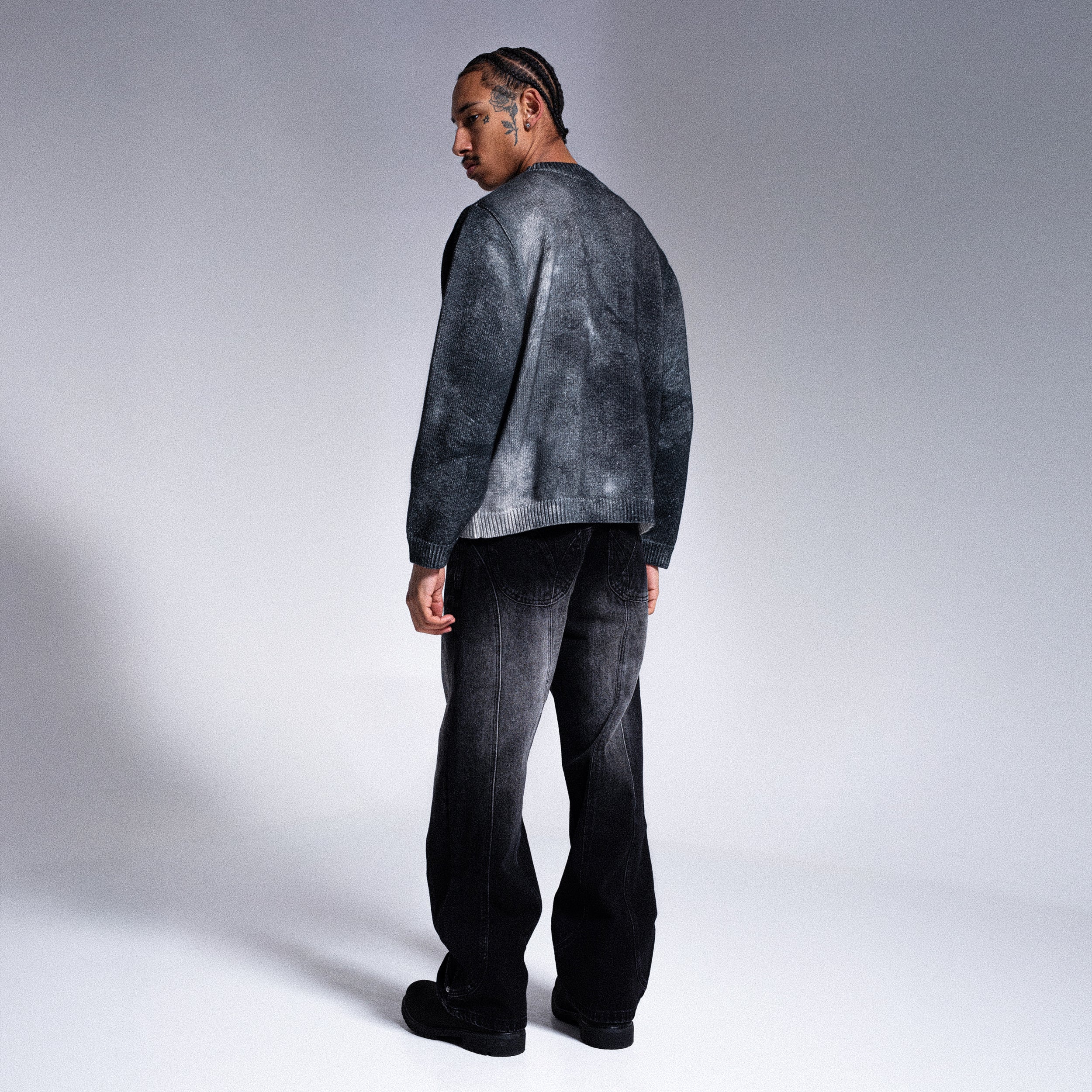 "LEGACY" Knitwear - Noir - Image 5