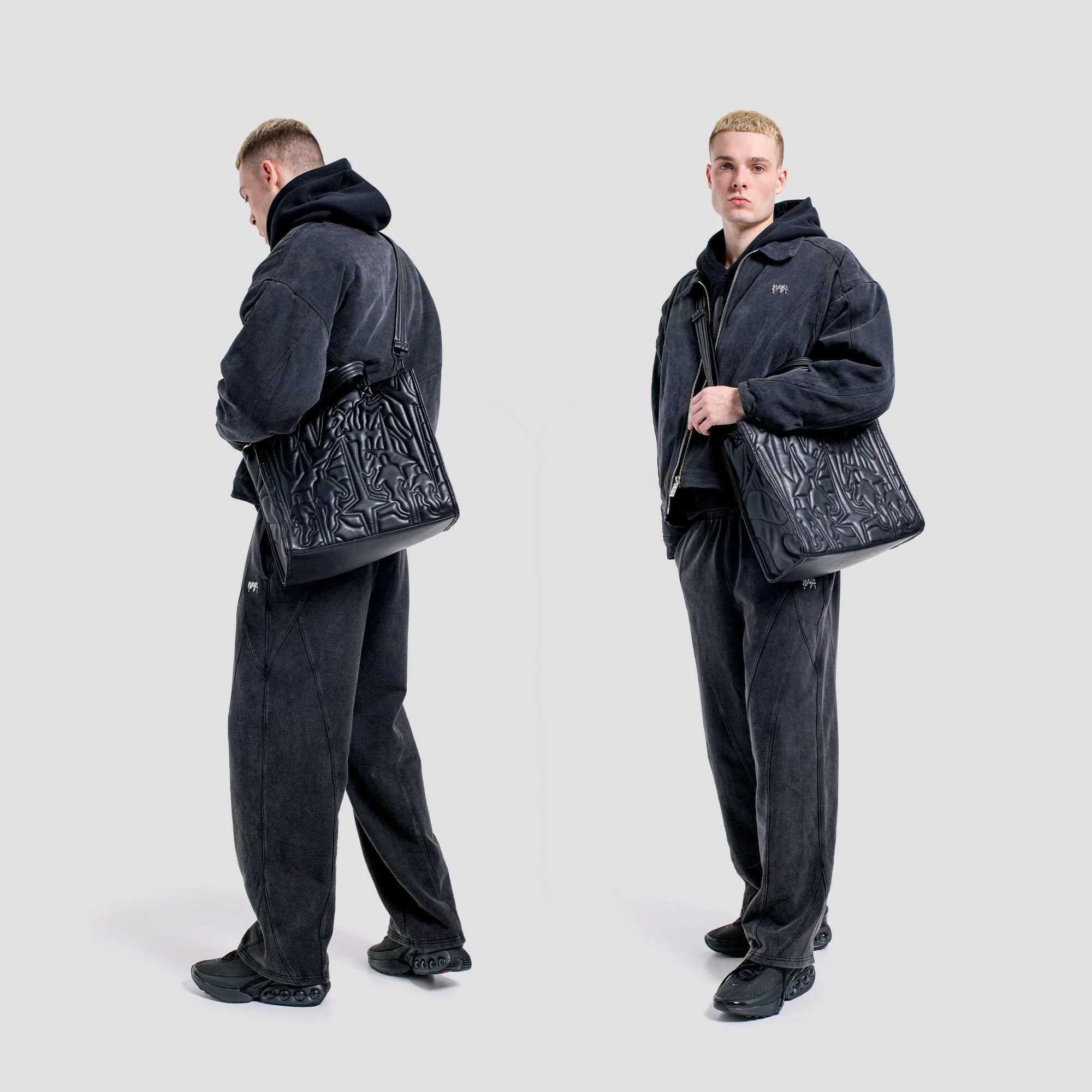 Messenger Bag "Nightwalkers" - Noir - Image 3