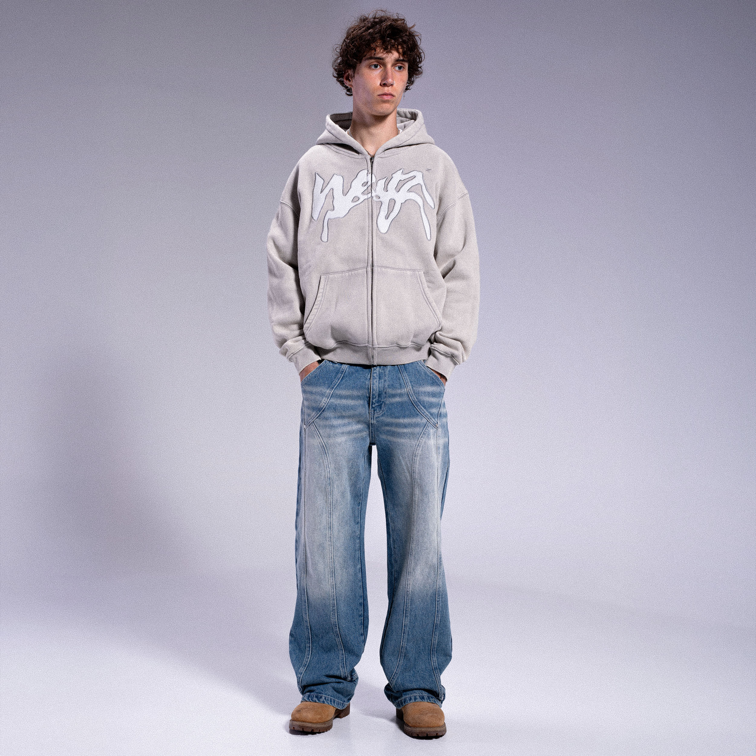 Gilet "PROPAGANDA" - Crème - Image 3