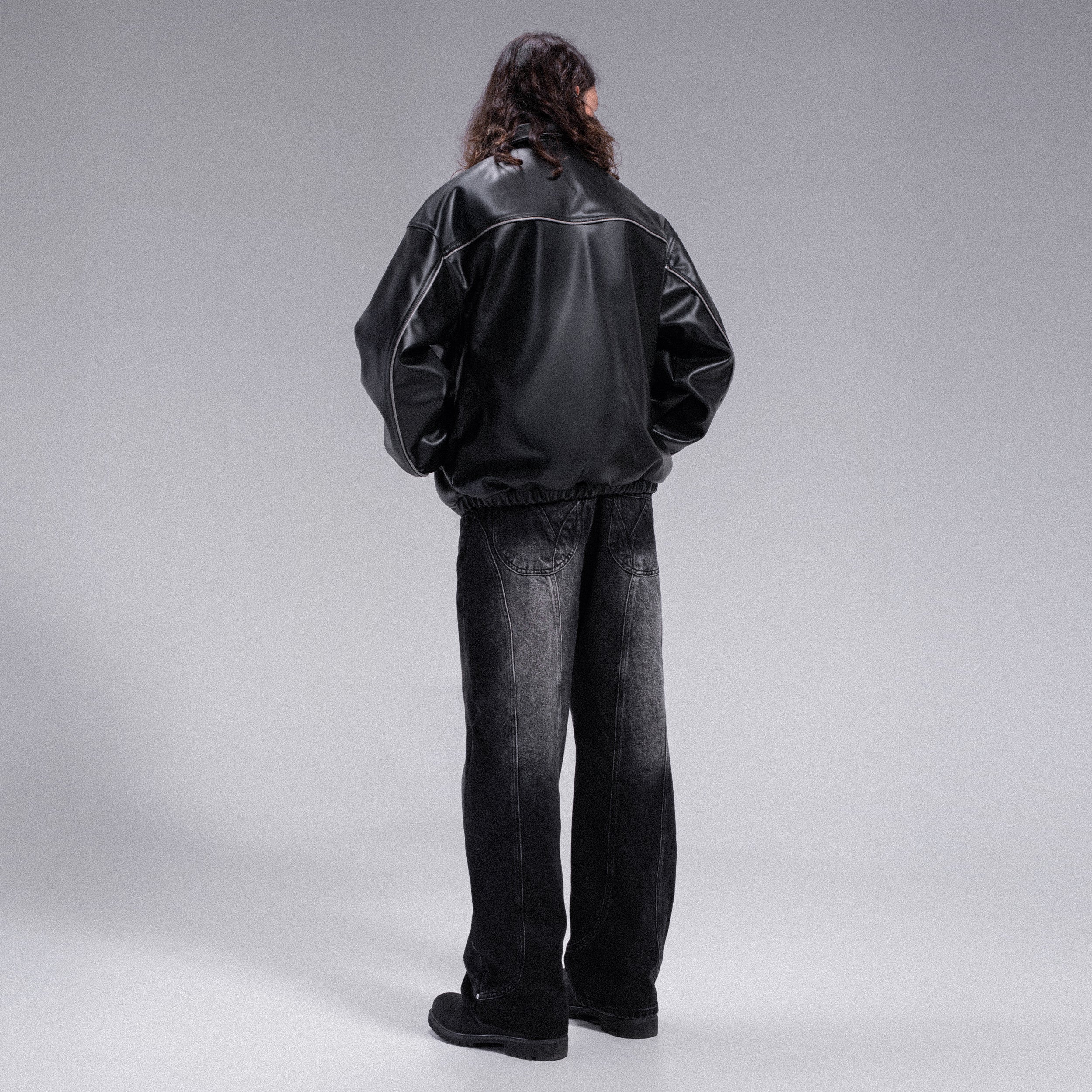 Veste PU-Leather - Édition Noir - Image 4