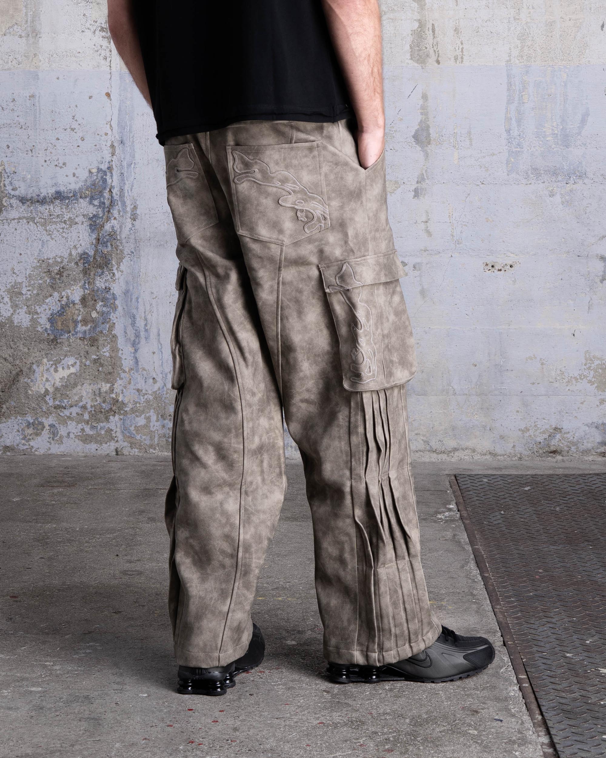 Pantalon Cargo "SHARK" - Beige - Image 6