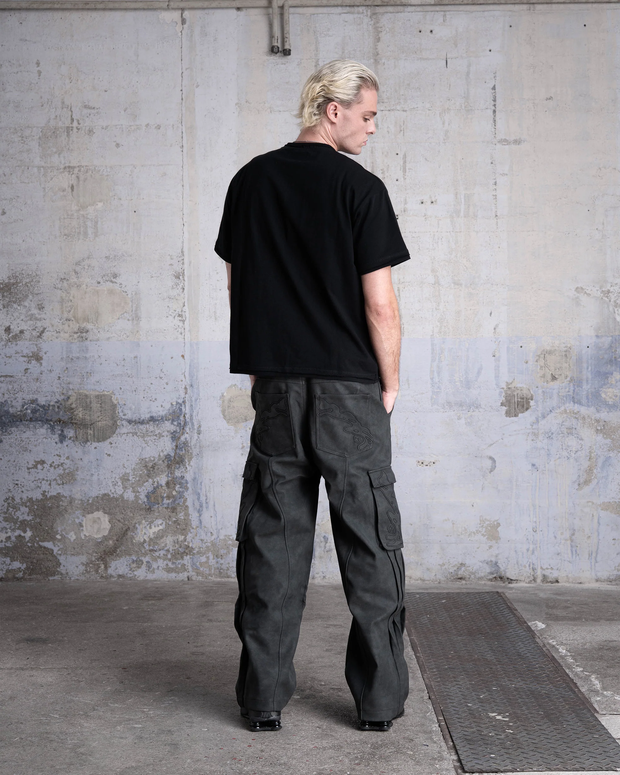 T-SHIRT "BLACK FLAG" - NOIR - Image 4