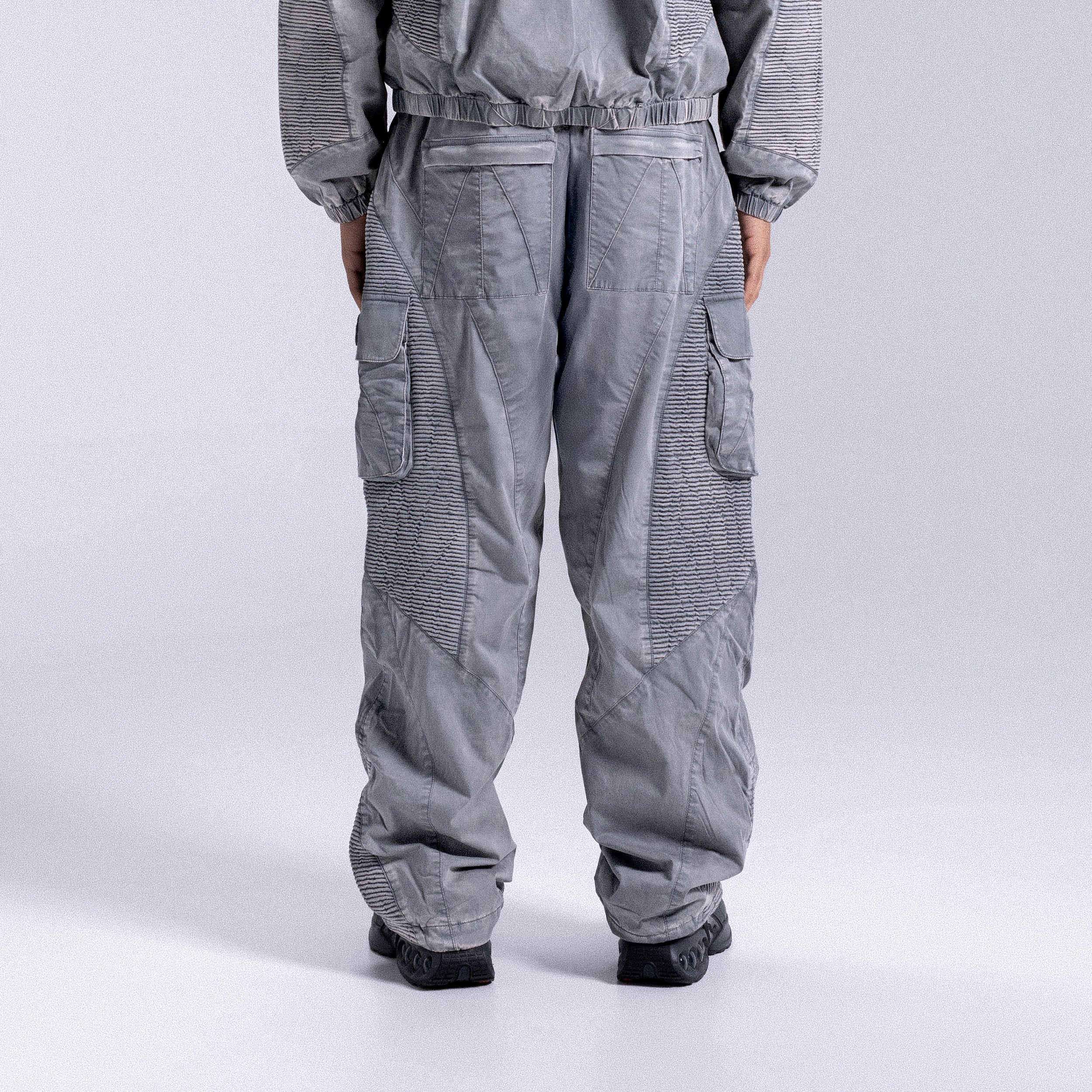 Track Pants "STRIPE" - Light Grey - Image 4