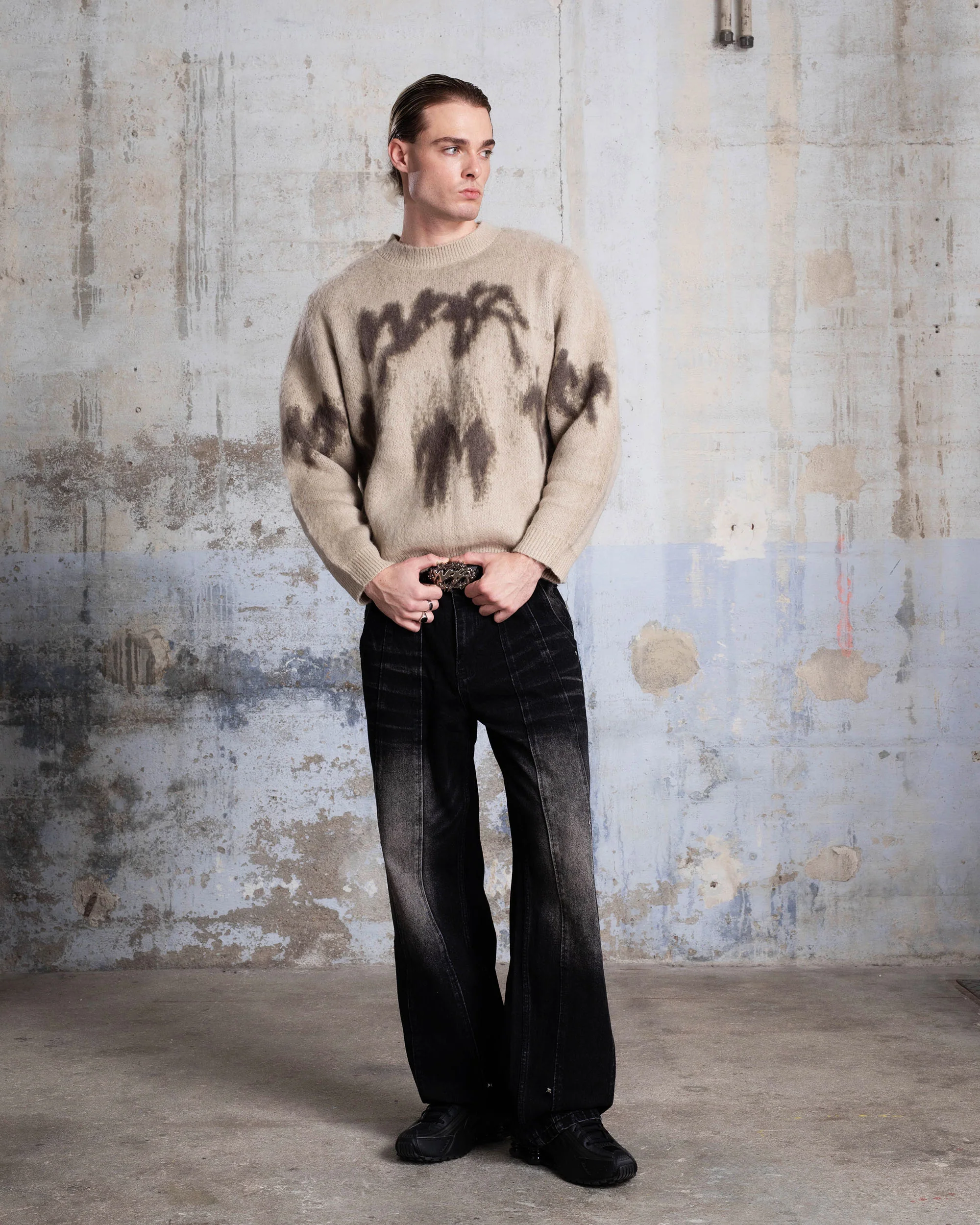 "ULTRA" PULL MOHAIR - BEIGE - Image 2