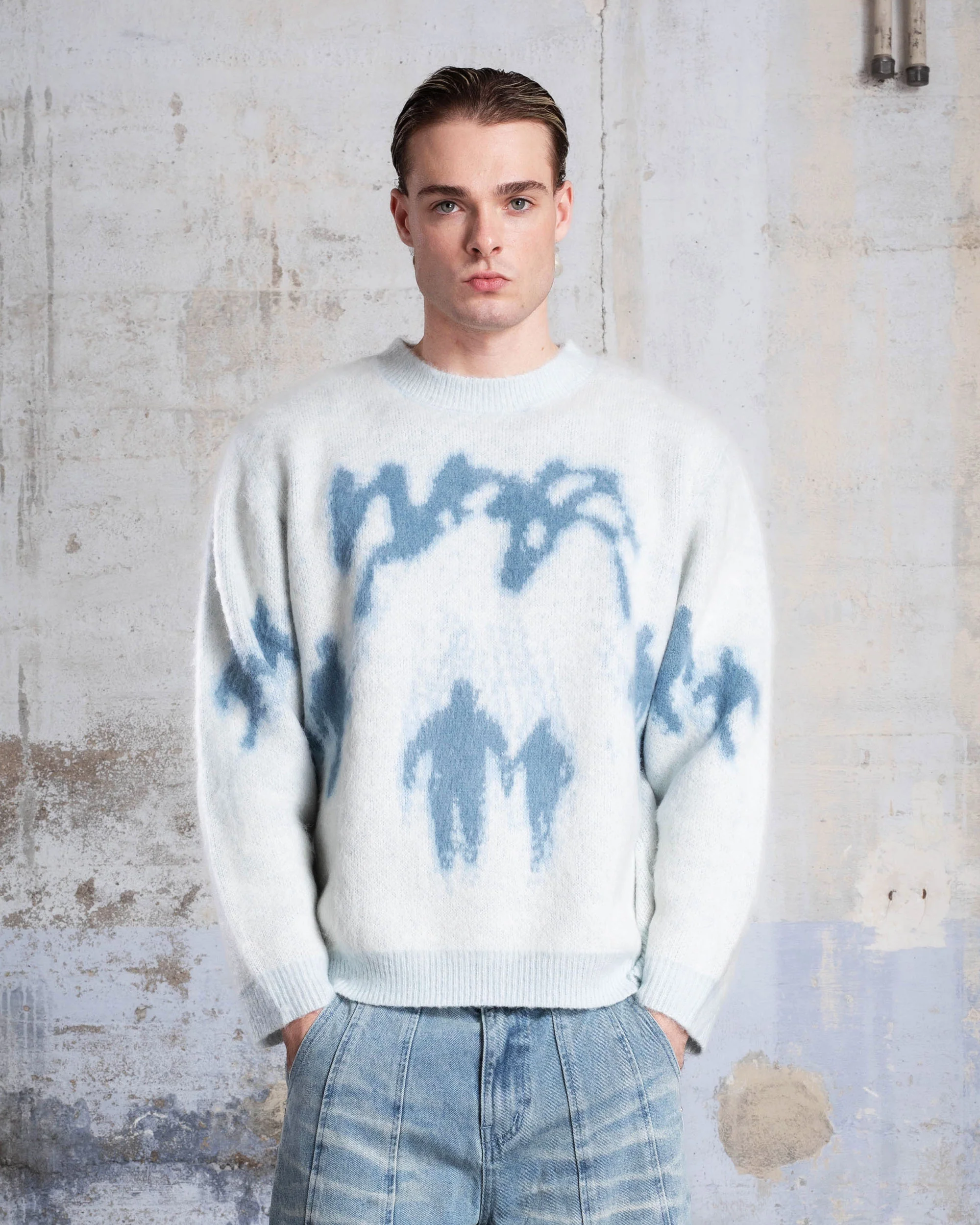 "ULTRA" PULL MOHAIR - BLANC - Image 3