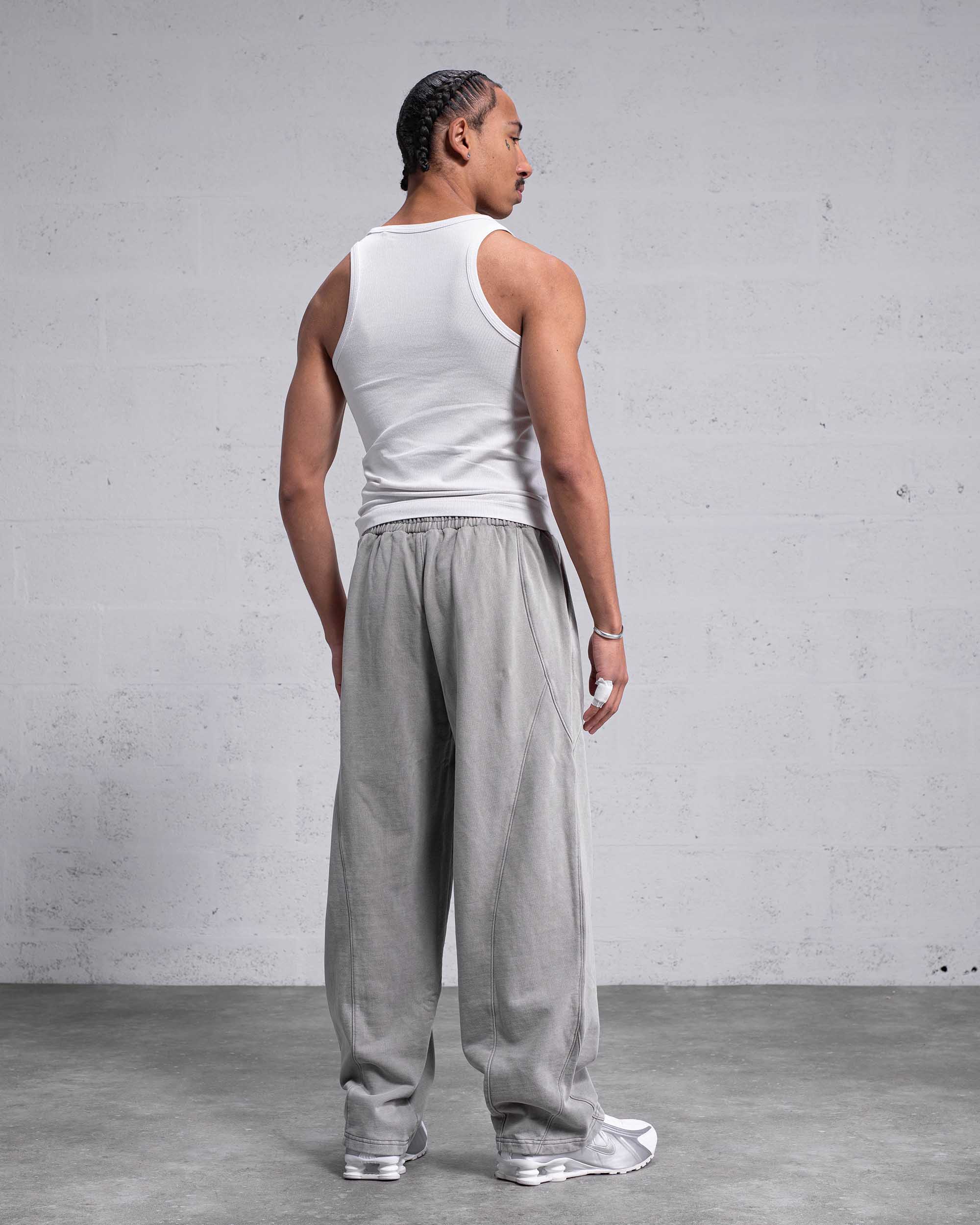 Vintage Jogger Pants Weyz - Gris clair - Image 5